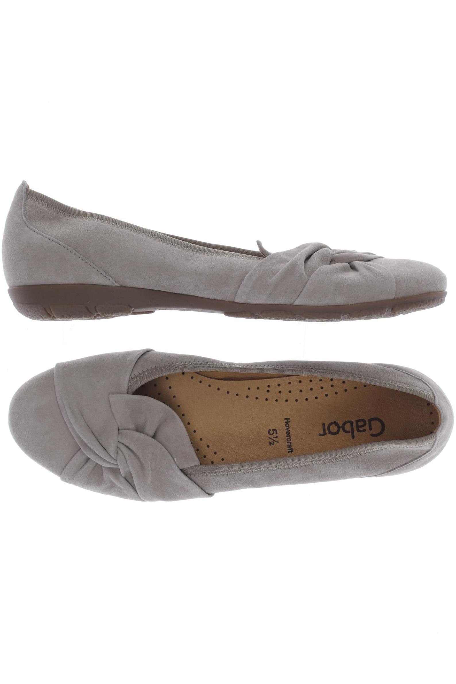 

Gabor Damen Ballerinas, grau, Gr. 5.5
