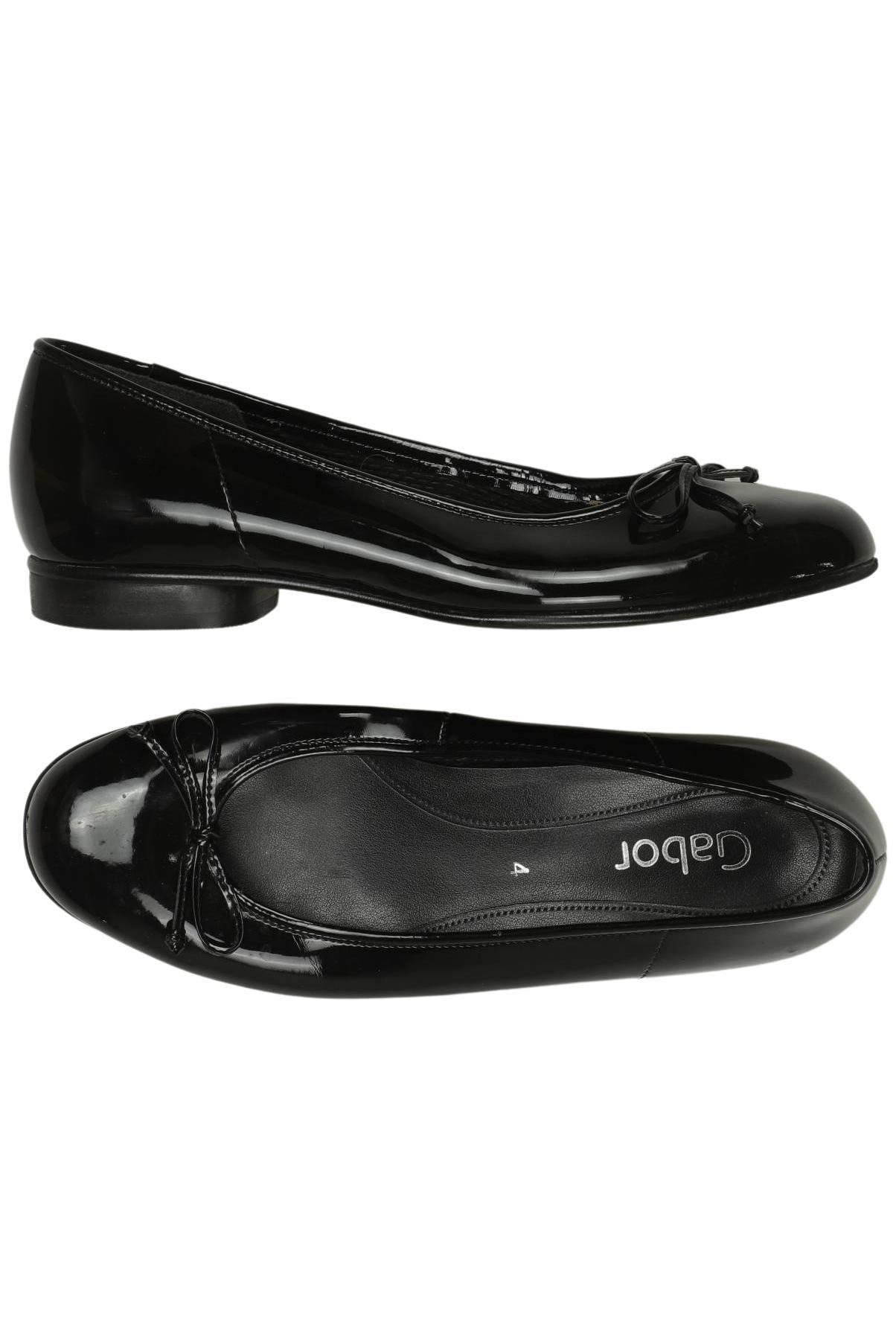 

Gabor Damen Ballerinas, schwarz, Gr. 4