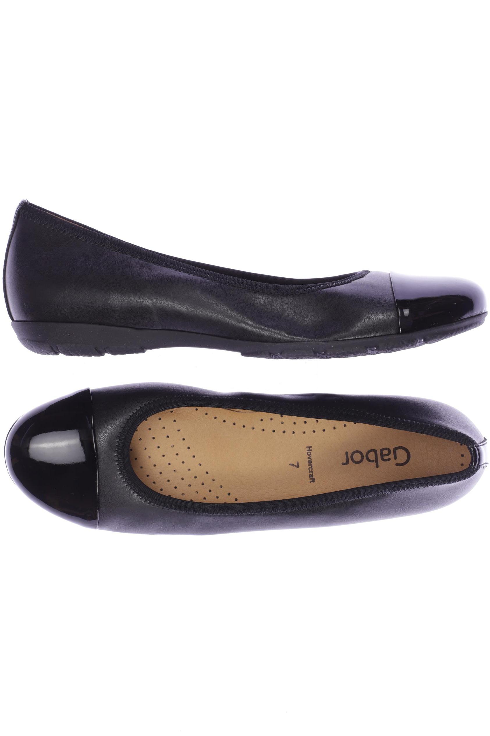 

Gabor Damen Ballerinas, schwarz, Gr. 7