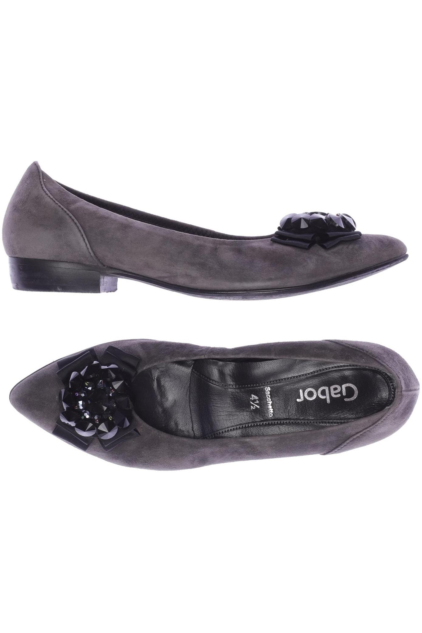 

Gabor Damen Ballerinas, grau, Gr. 5
