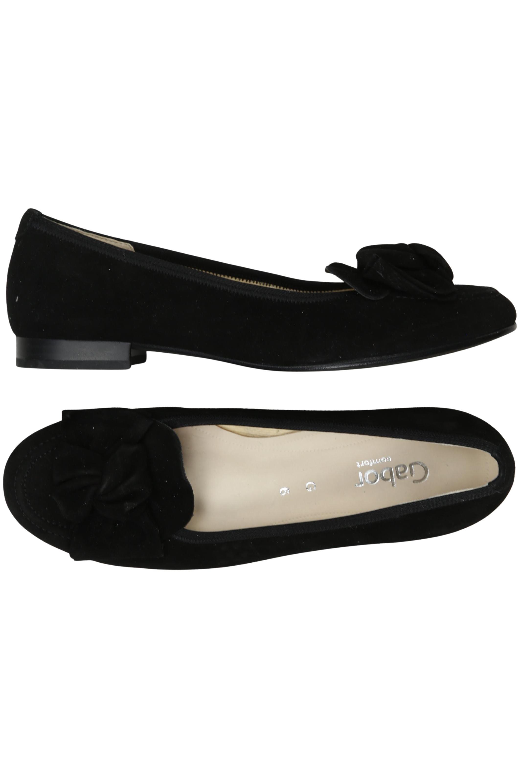 

Gabor Damen Ballerinas, schwarz, Gr. 6