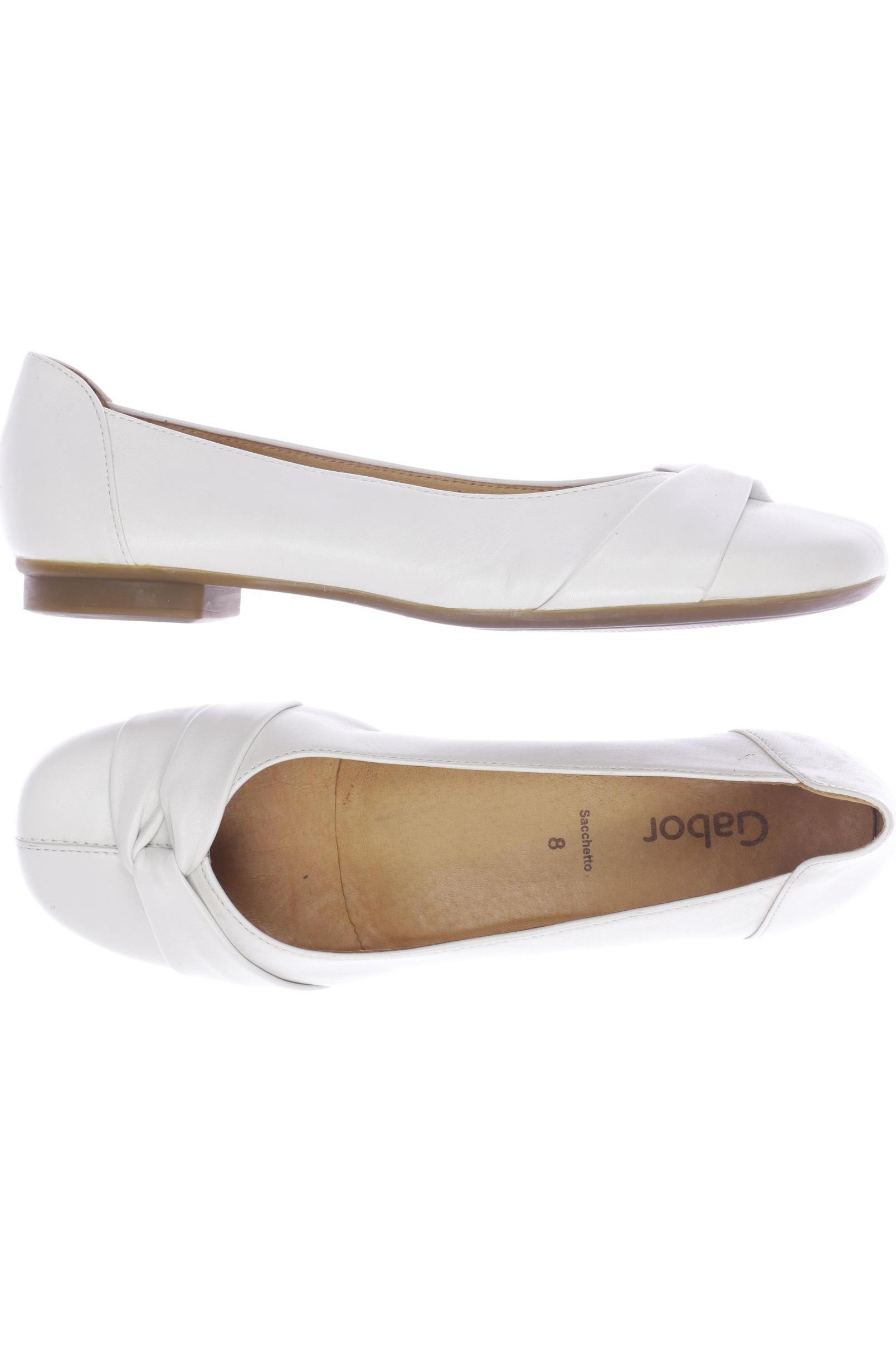 

Gabor Damen Ballerinas, weiß