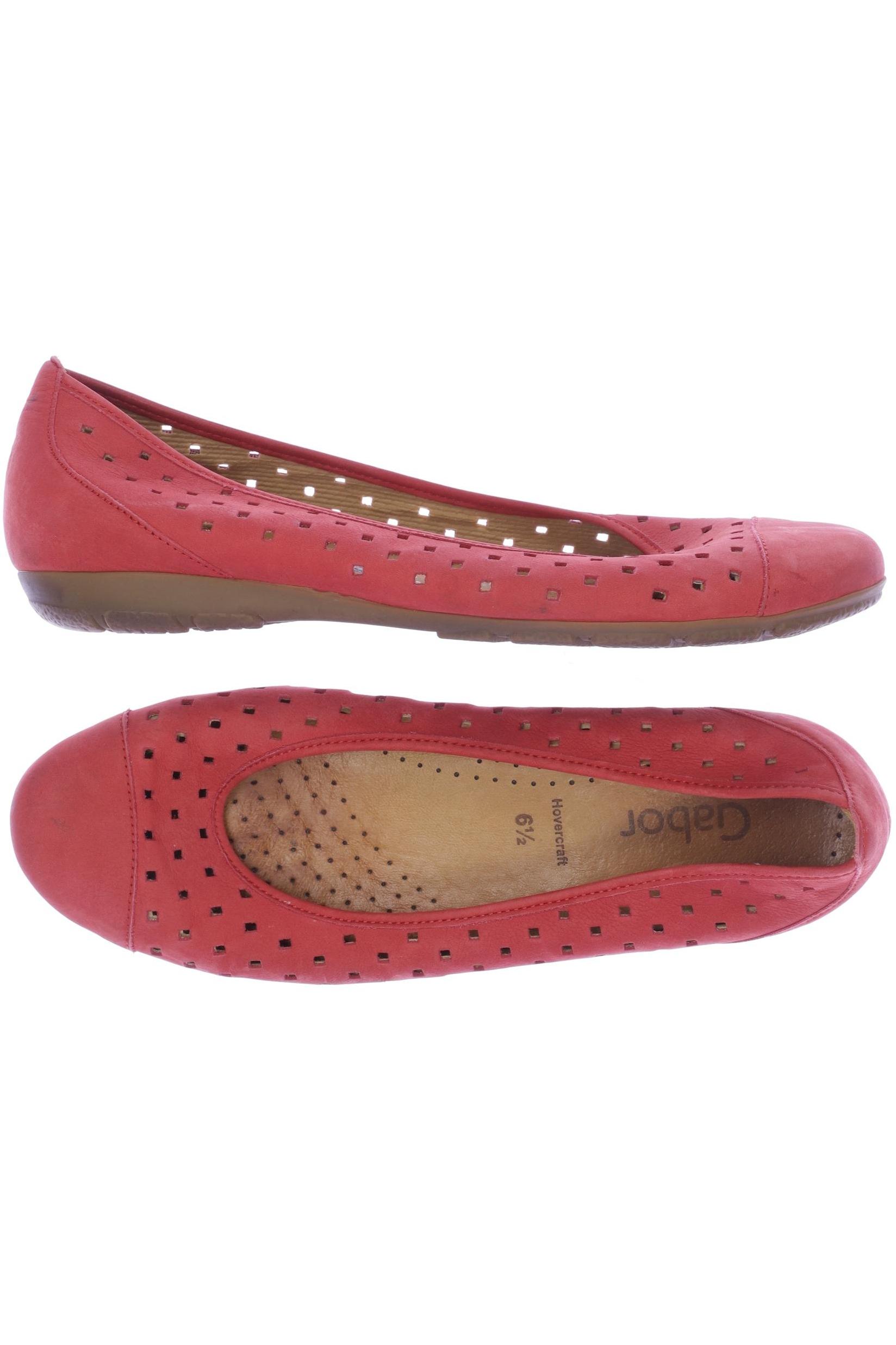 

Gabor Damen Ballerinas, rot, Gr. 6.5