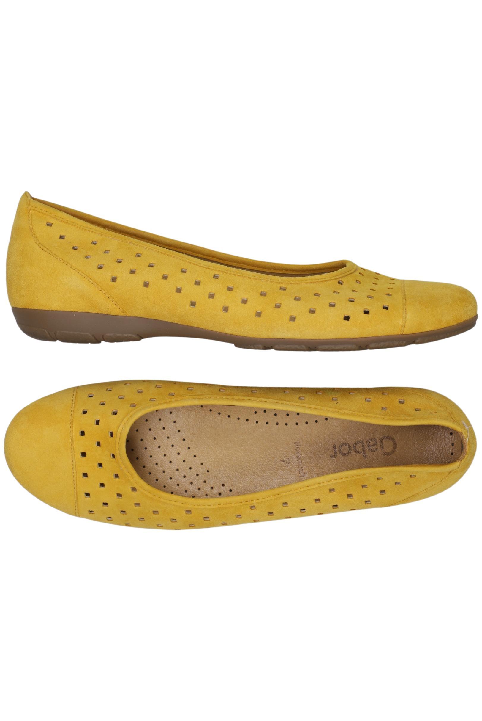 

Gabor Damen Ballerinas, gelb, Gr. 7
