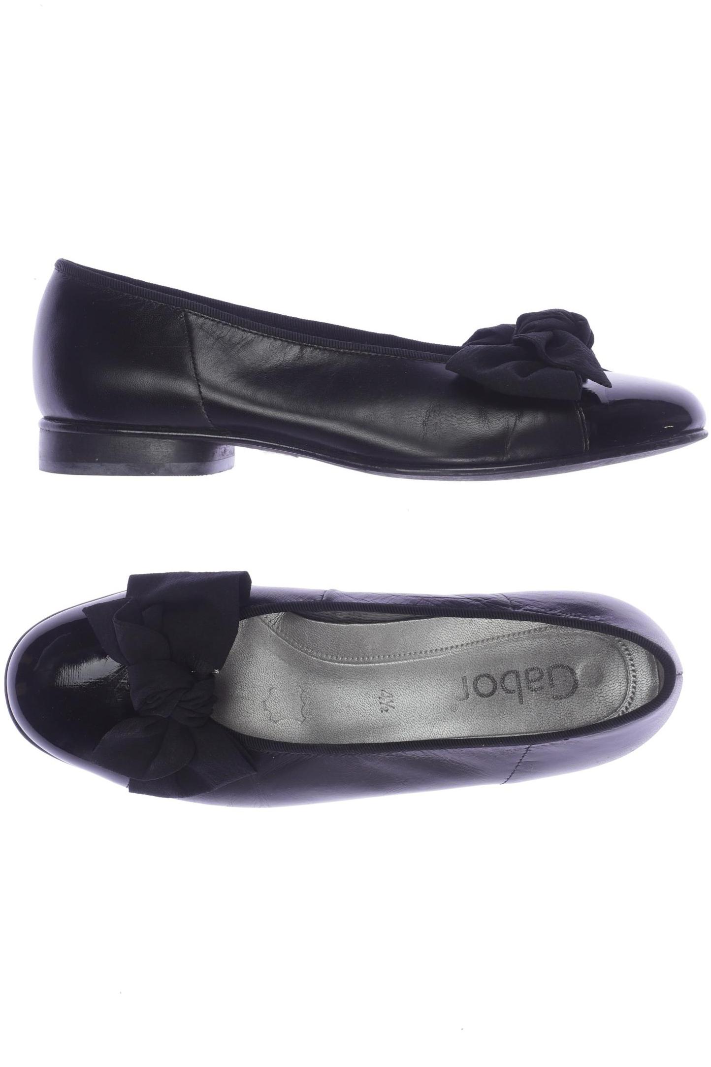 

Gabor Damen Ballerinas, schwarz, Gr. 4.5