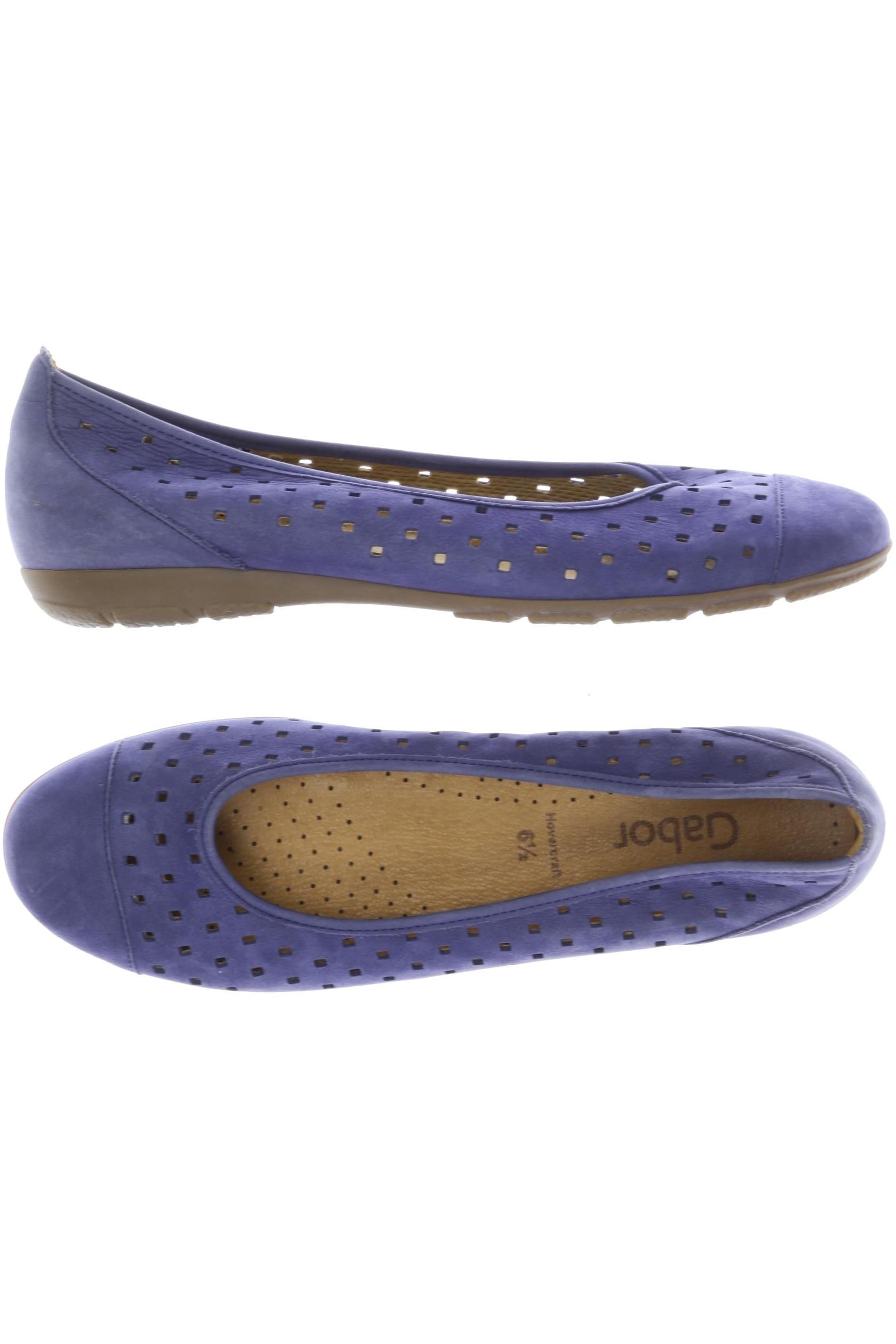 

Gabor Damen Ballerinas, blau, Gr. 6.5
