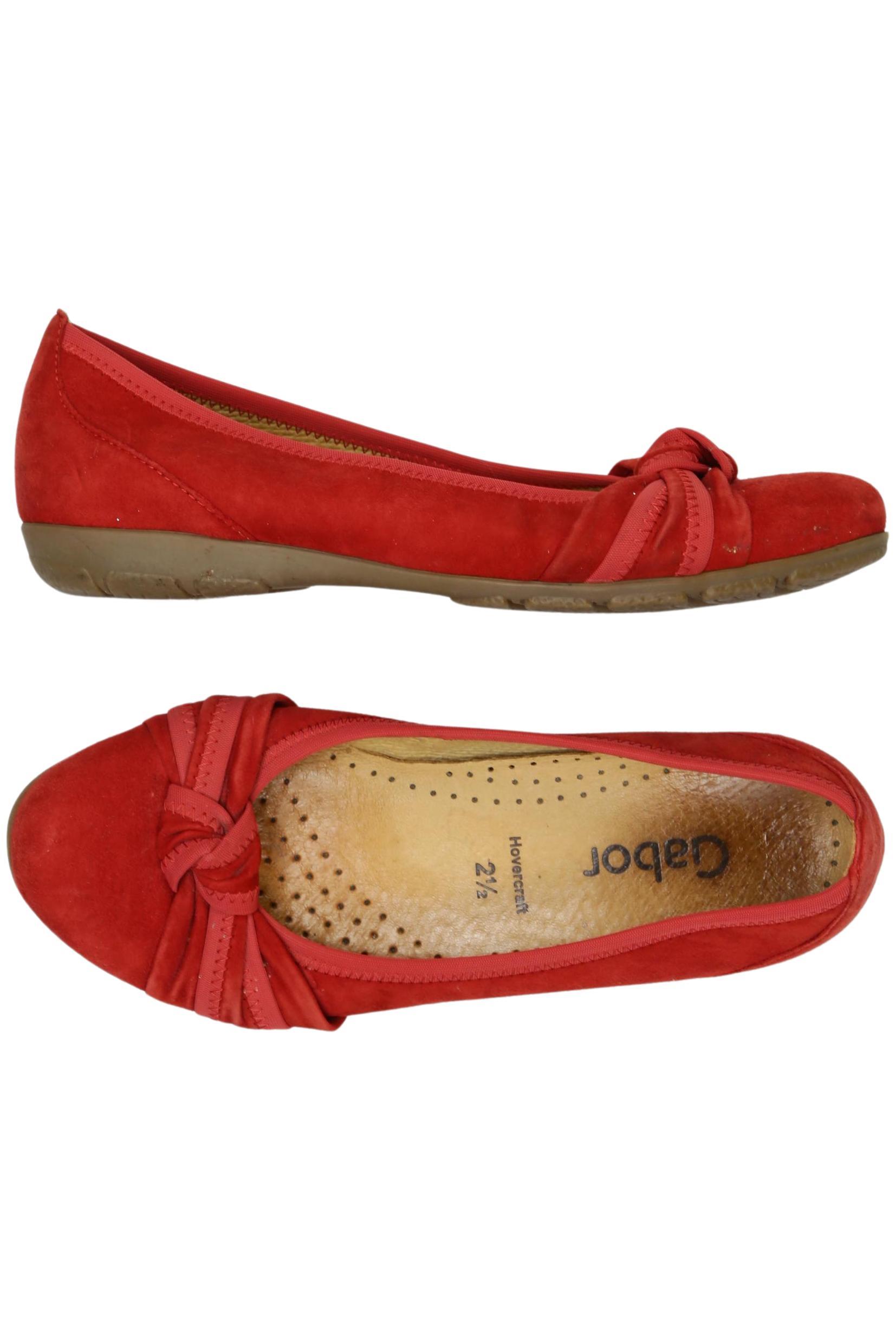 

Gabor Damen Ballerinas, bordeaux, Gr. 2.5