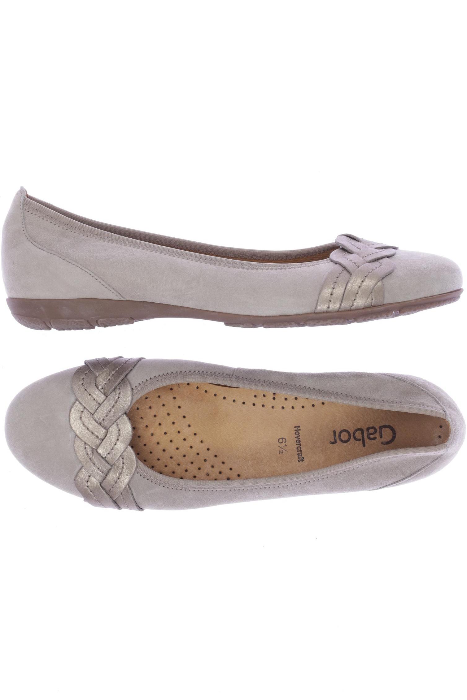 

Gabor Damen Ballerinas, grau, Gr. 6.5