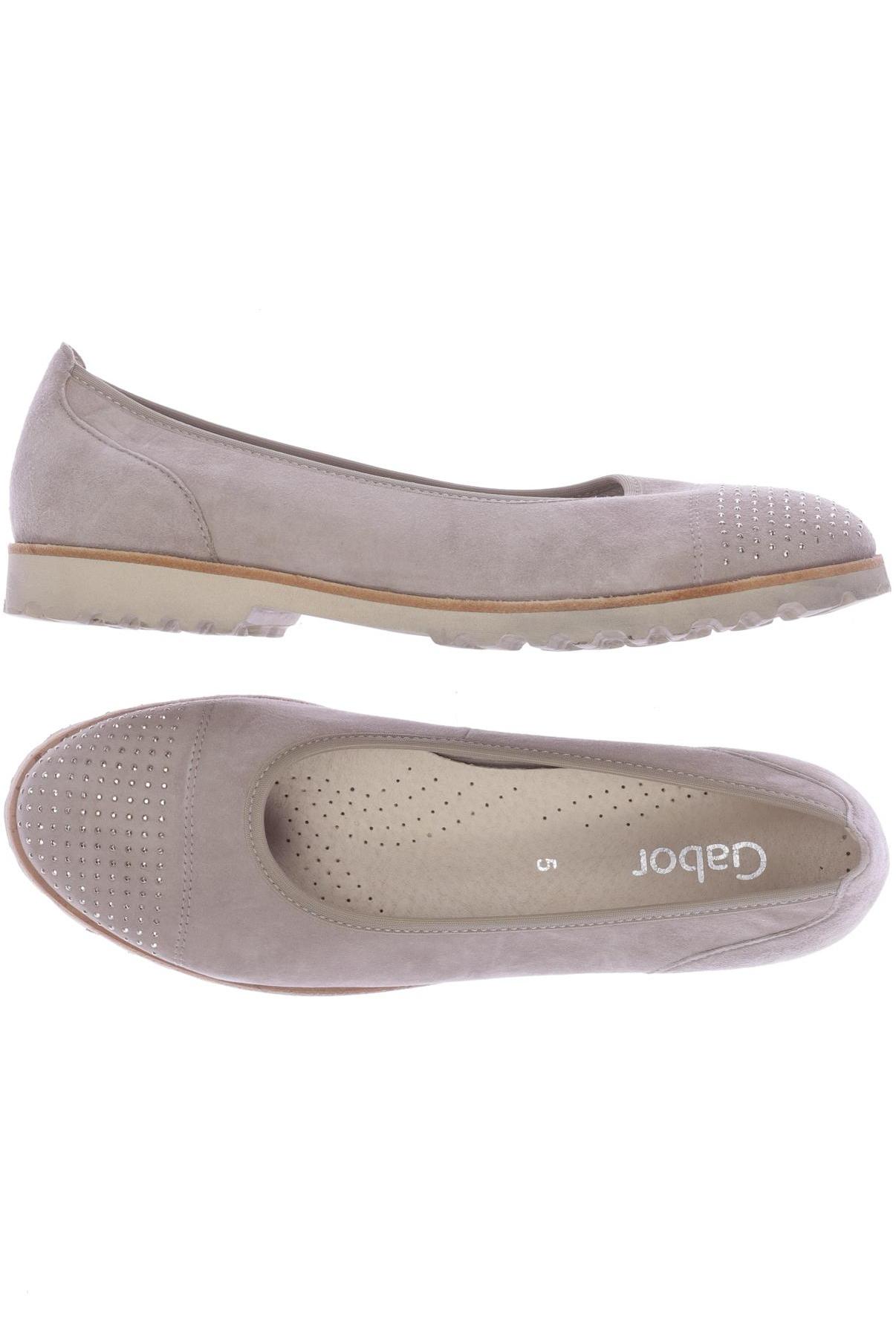 

Gabor Damen Ballerinas, beige, Gr. 5