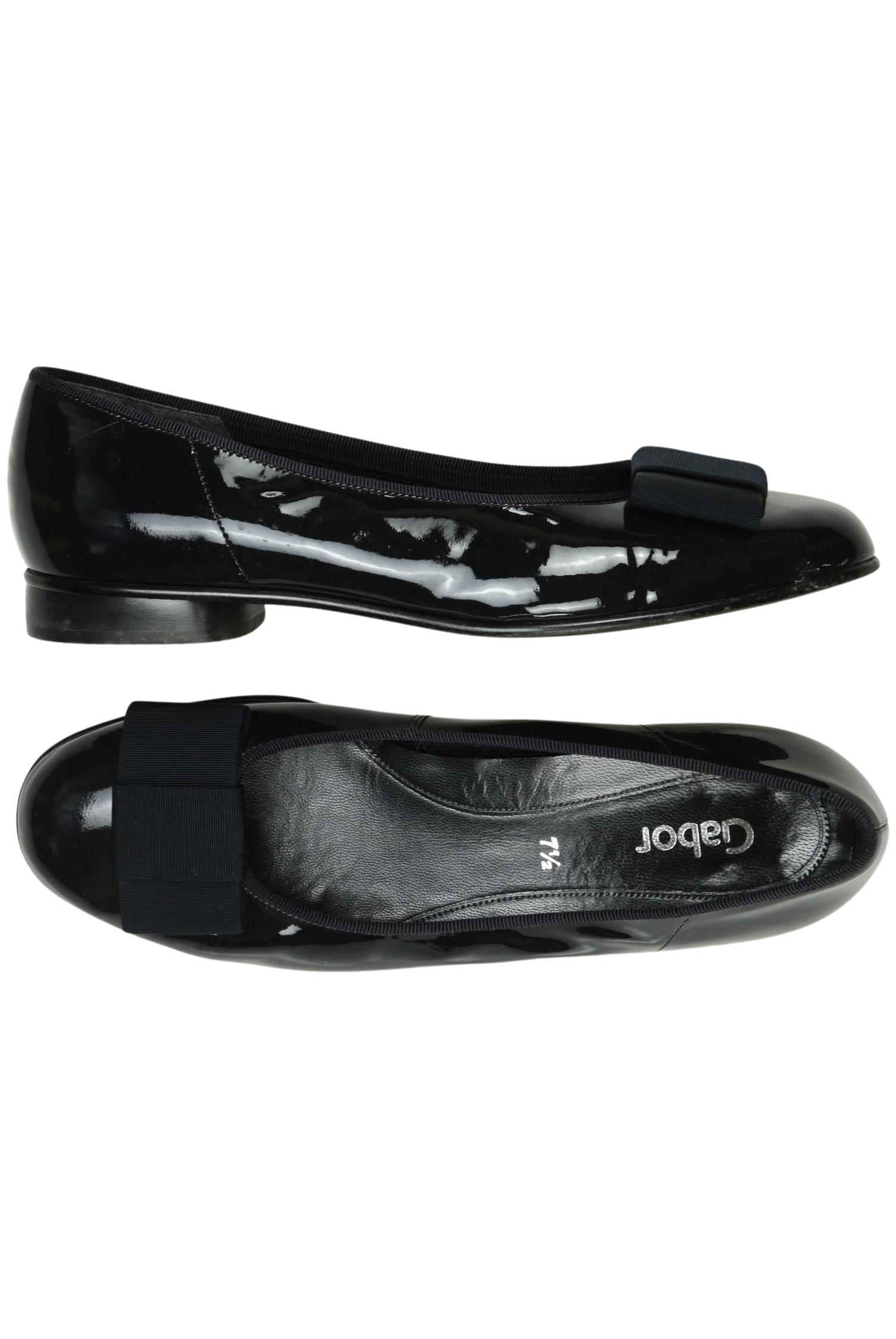 

Gabor Damen Ballerinas, schwarz, Gr. 7.5