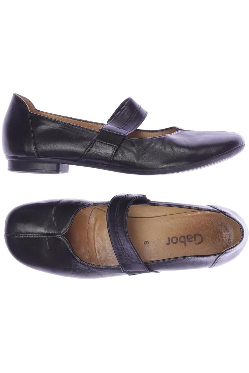 

Gabor Damen Ballerinas, schwarz, Gr. 6