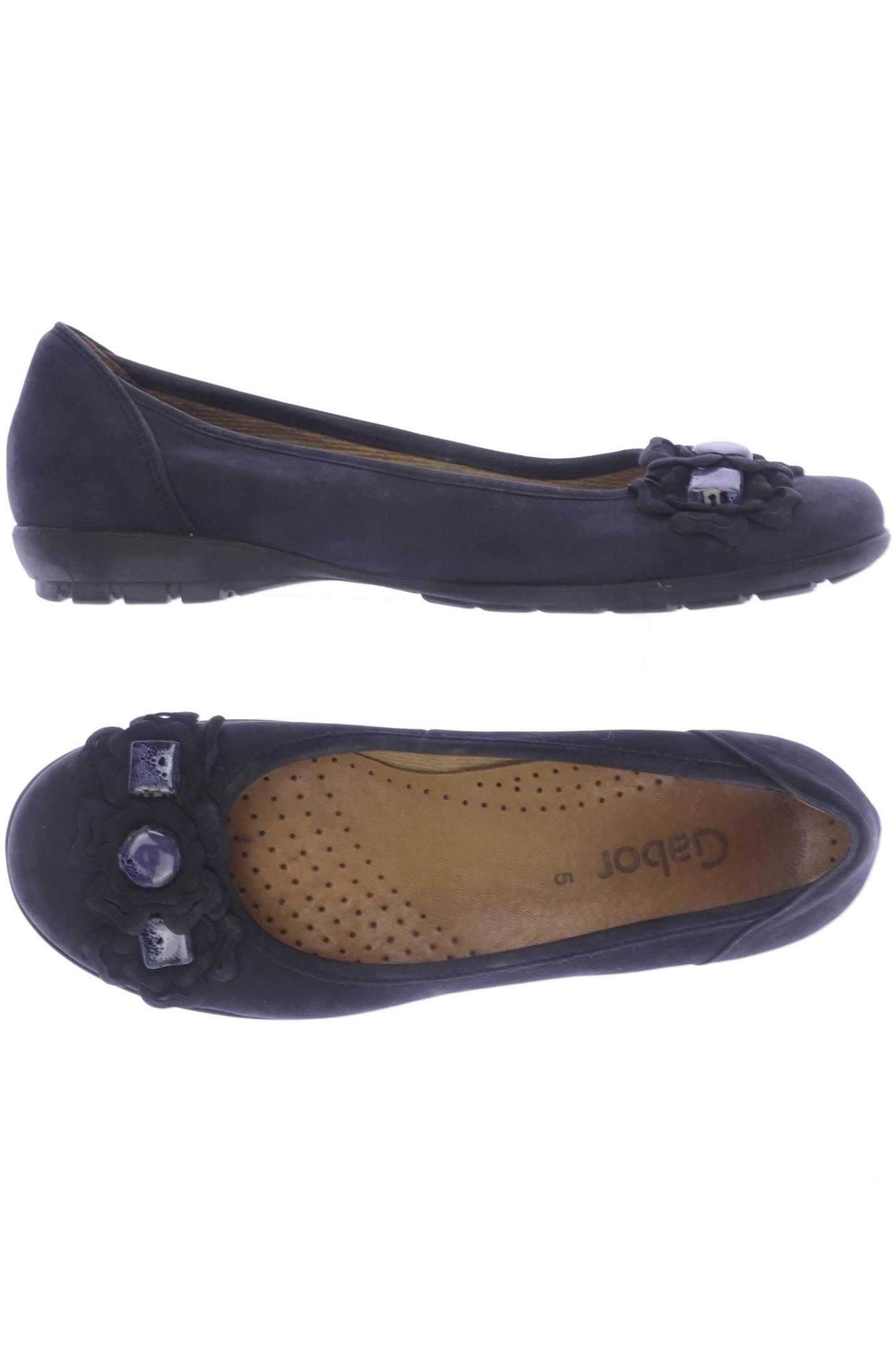 

Gabor Damen Ballerinas, marineblau, Gr. 5