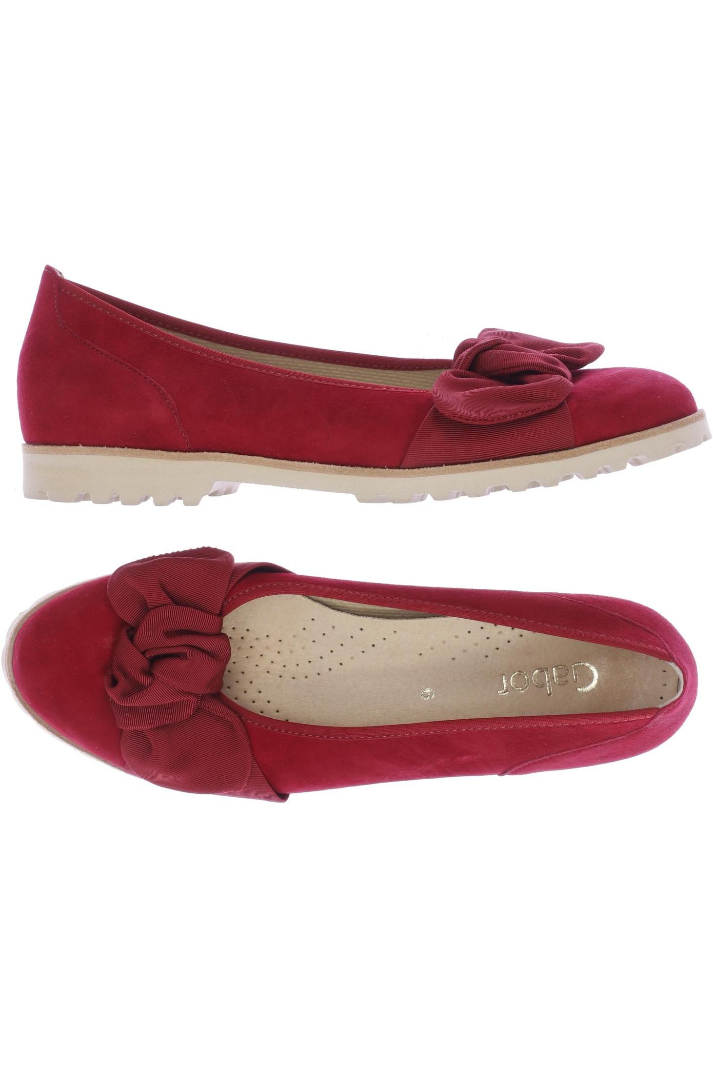 

Gabor Damen Ballerinas, rot, Gr. 6