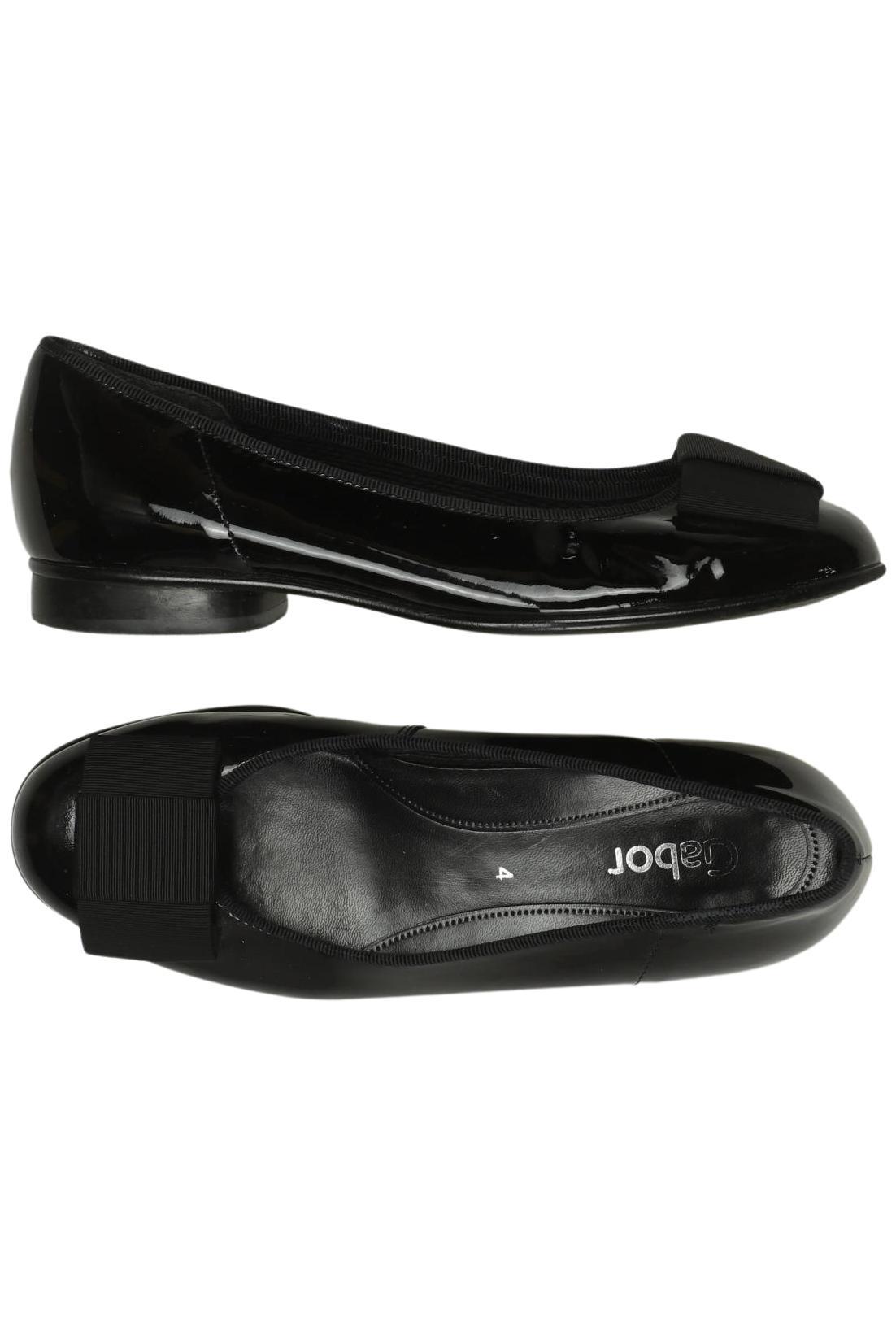 

Gabor Damen Ballerinas, schwarz, Gr. 4