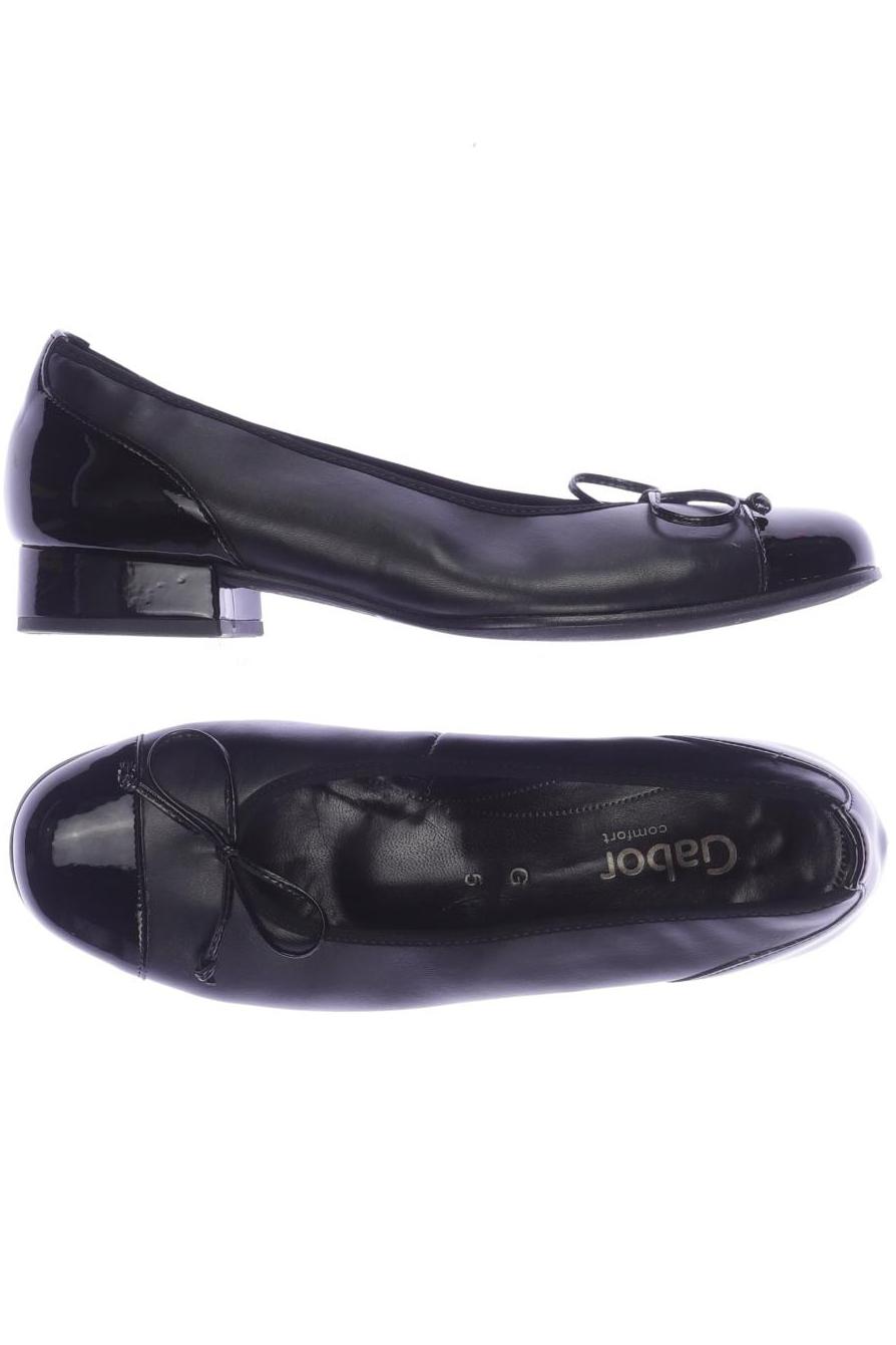 

Gabor Damen Ballerinas, schwarz, Gr. 5