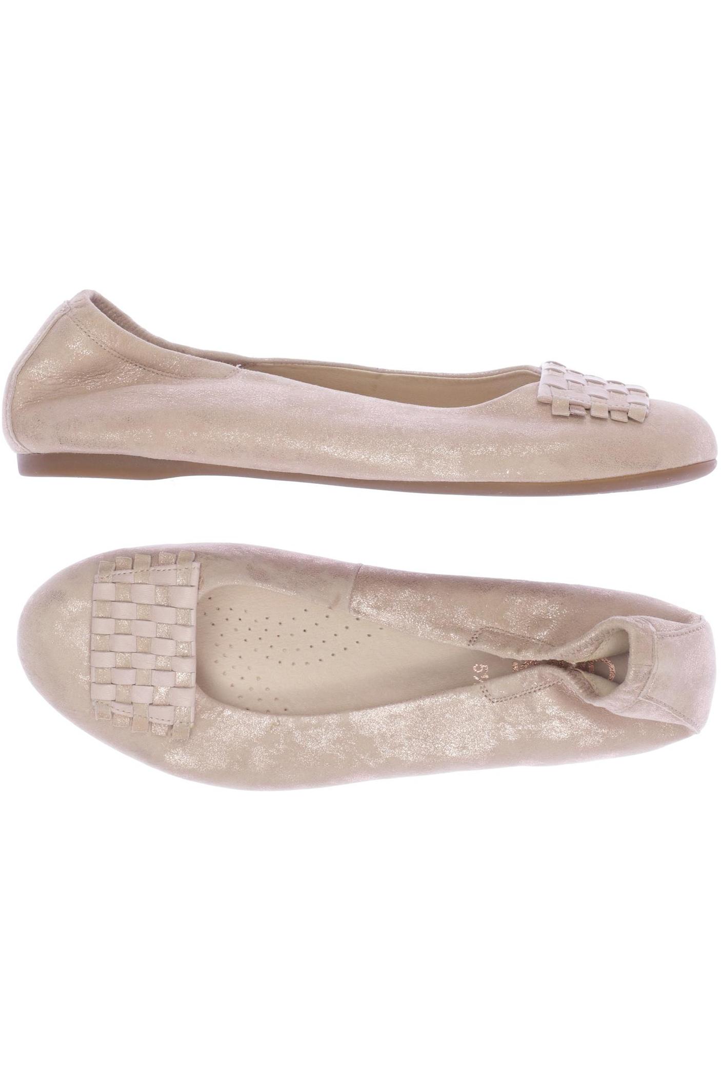 

Gabor Damen Ballerinas, beige, Gr. 5.5