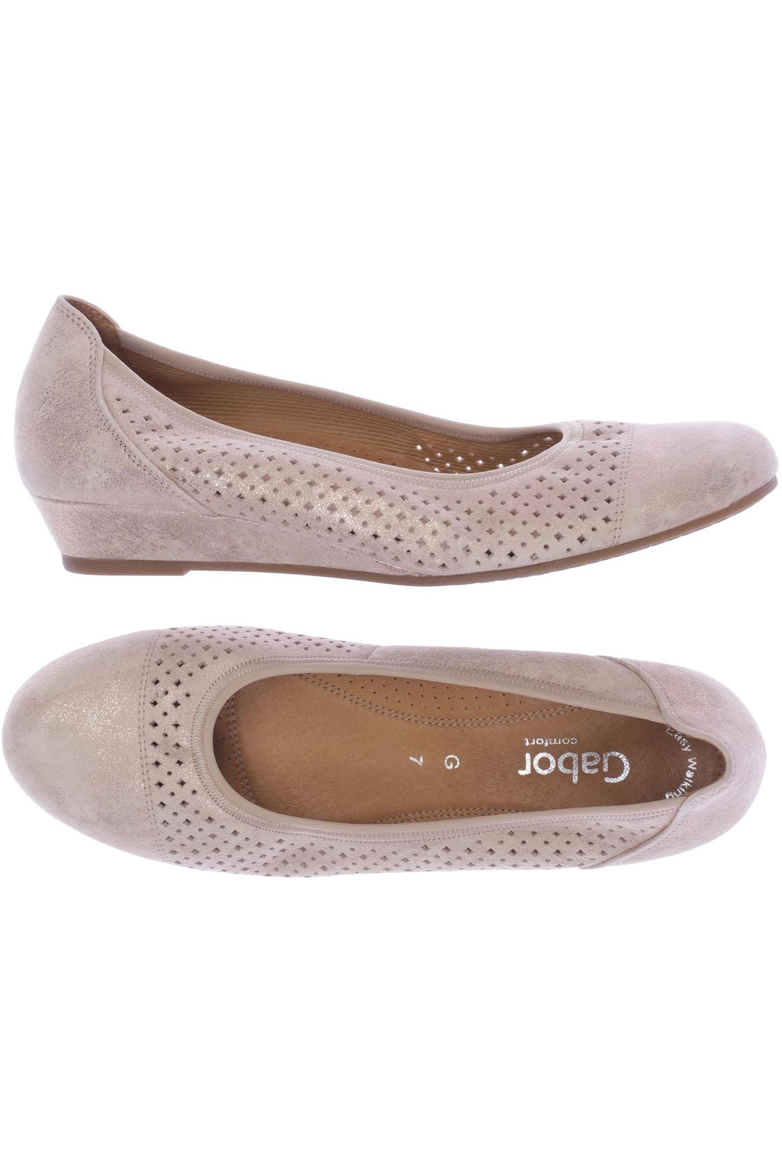 

Gabor Damen Ballerinas, beige, Gr. 7