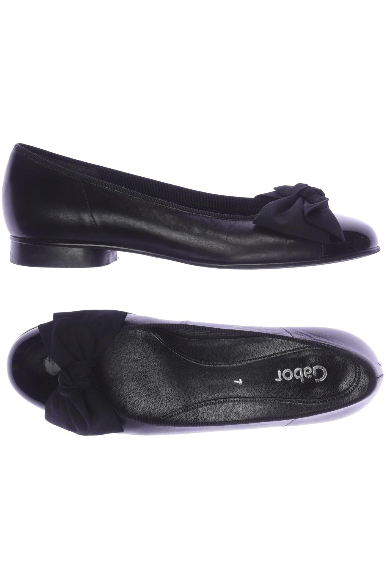 

Gabor Damen Ballerinas, schwarz, Gr. 7