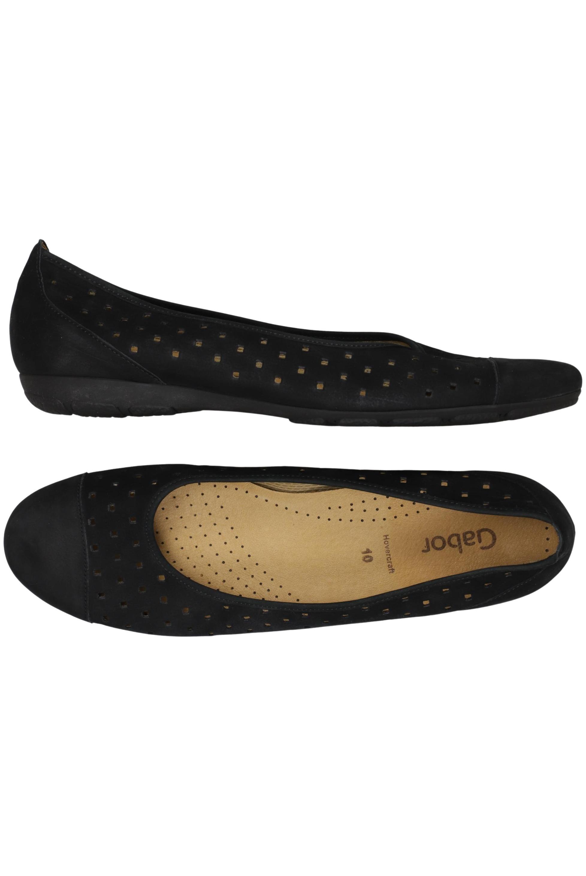 

Gabor Damen Ballerinas, schwarz, Gr. 44