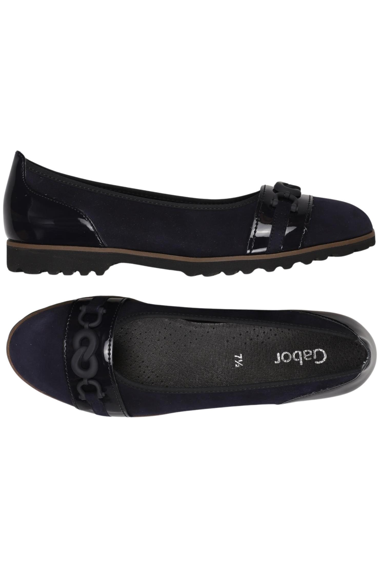 

Gabor Damen Ballerinas, marineblau, Gr. 7.5