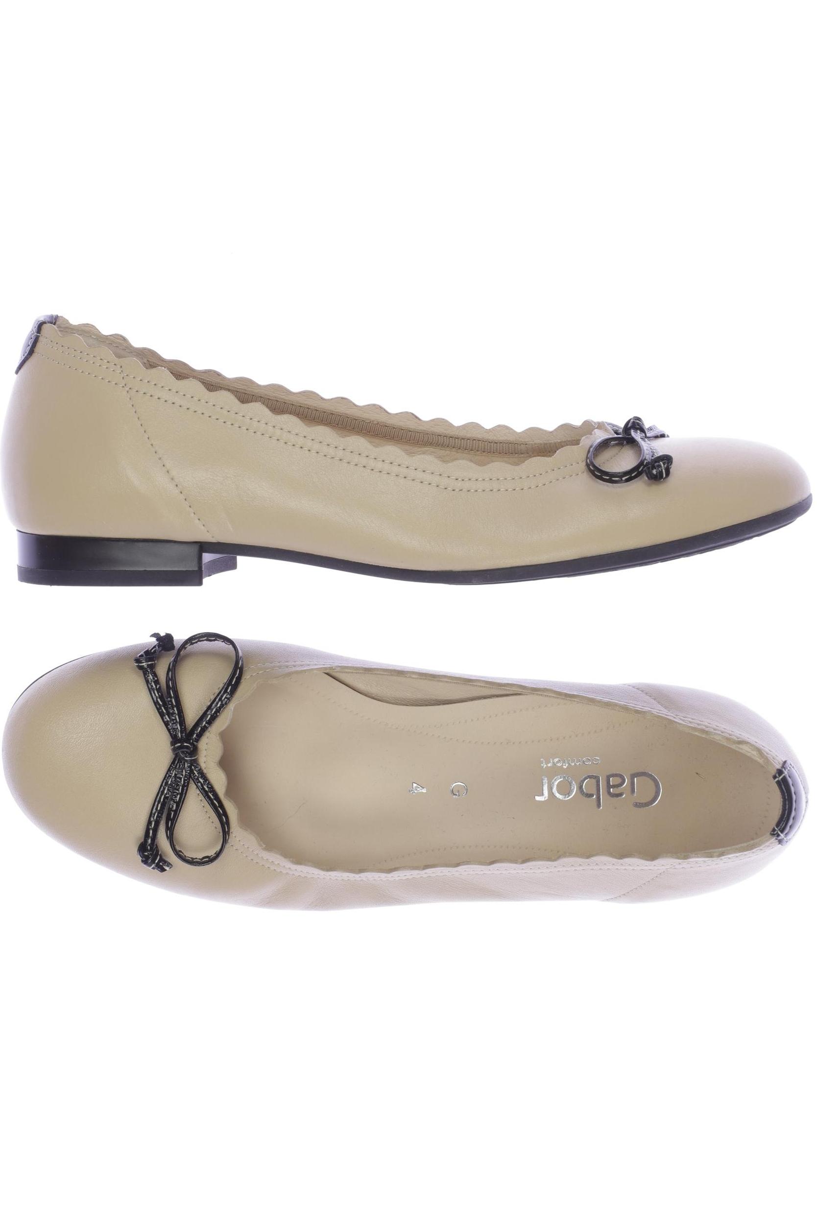 

Gabor Damen Ballerinas, beige, Gr. 4