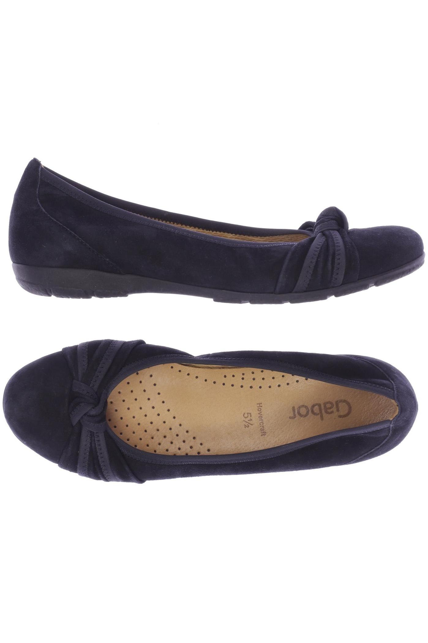 

Gabor Damen Ballerinas, marineblau, Gr. 5.5