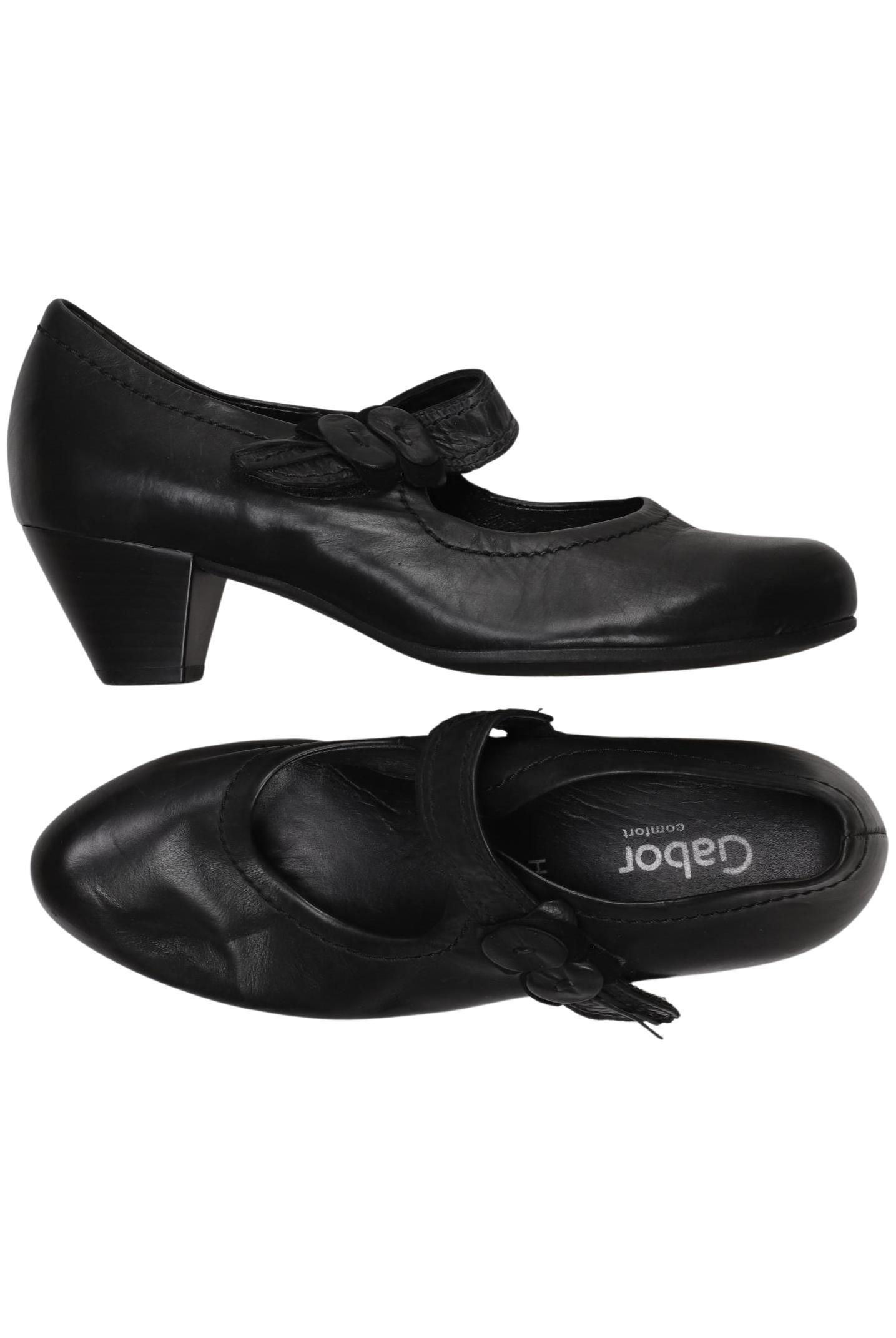 

Gabor Damen Ballerinas, schwarz, Gr. 4.5