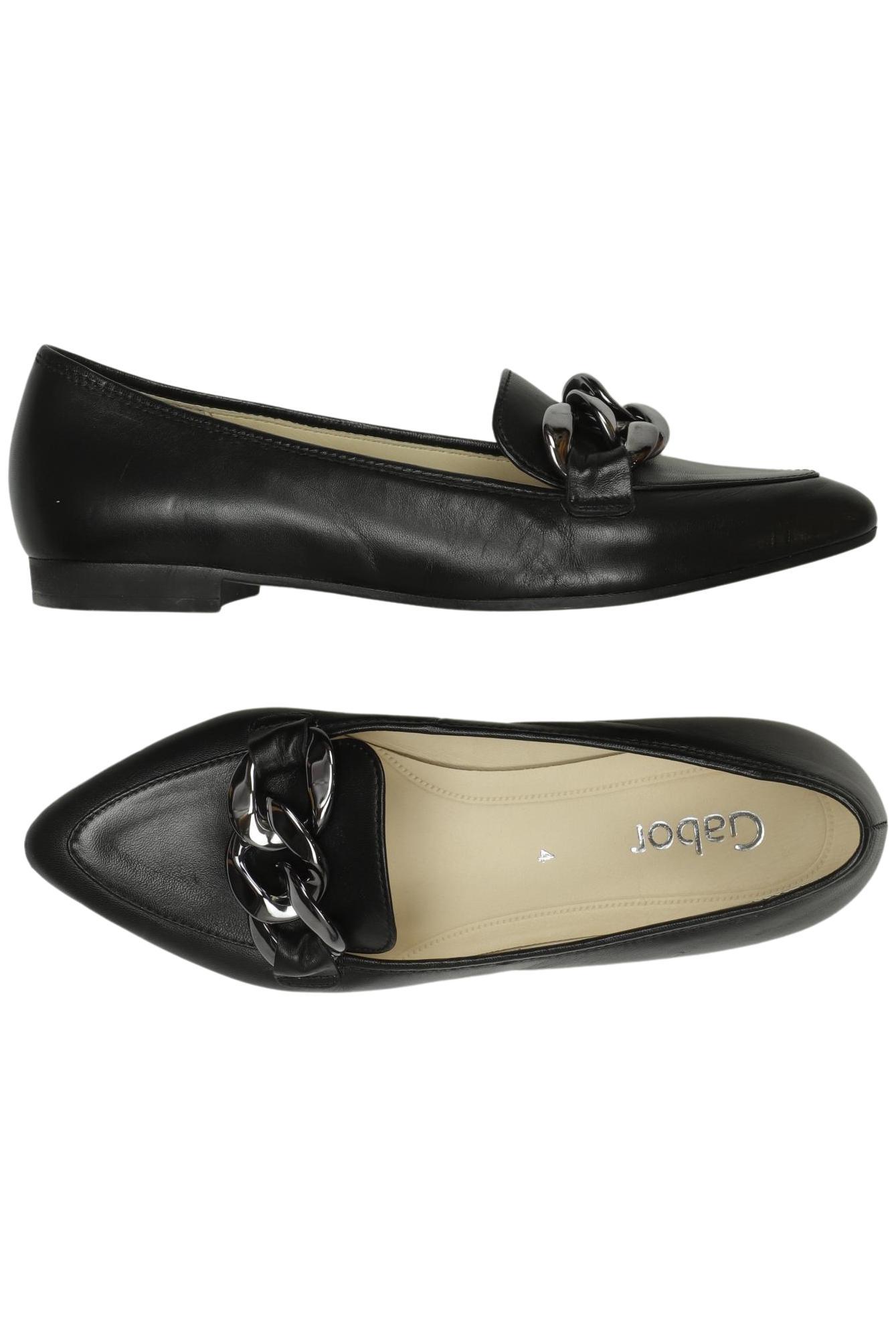 

Gabor Damen Ballerinas, schwarz, Gr. 4