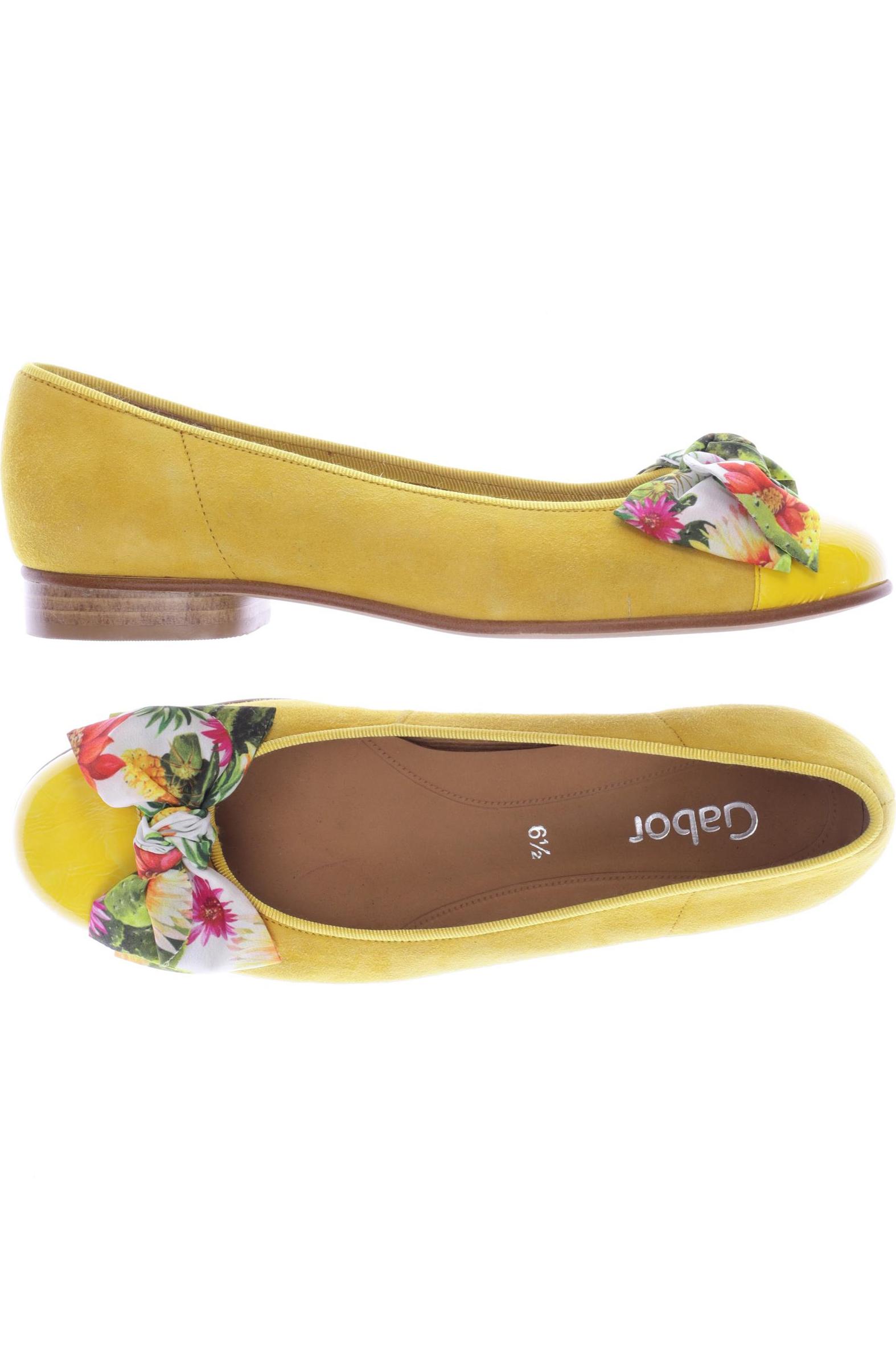 

Gabor Damen Ballerinas, gelb, Gr. 6.5