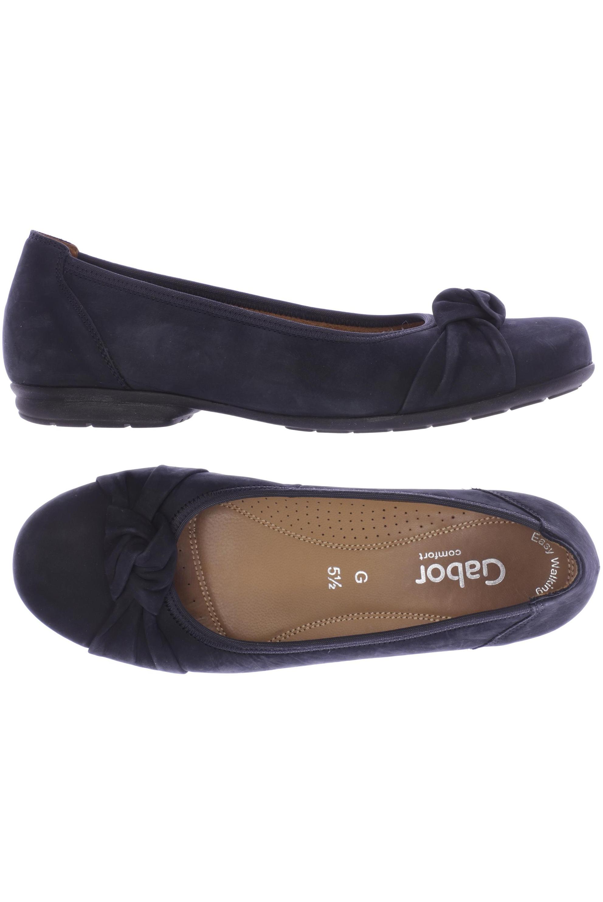 

Gabor Damen Ballerinas, marineblau, Gr. 5.5
