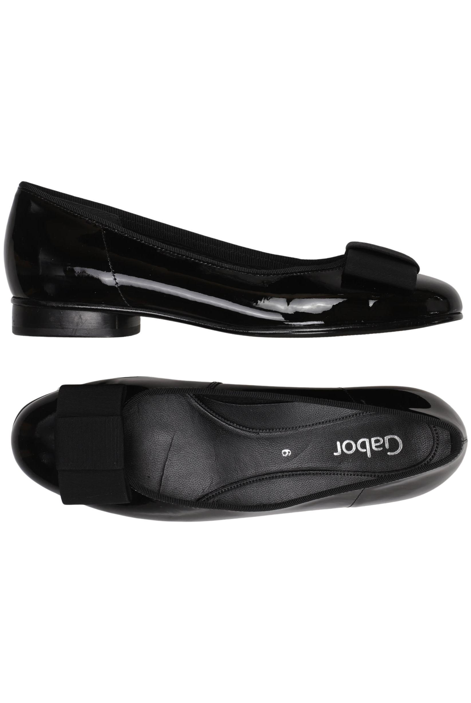 

Gabor Damen Ballerinas, schwarz, Gr. 6