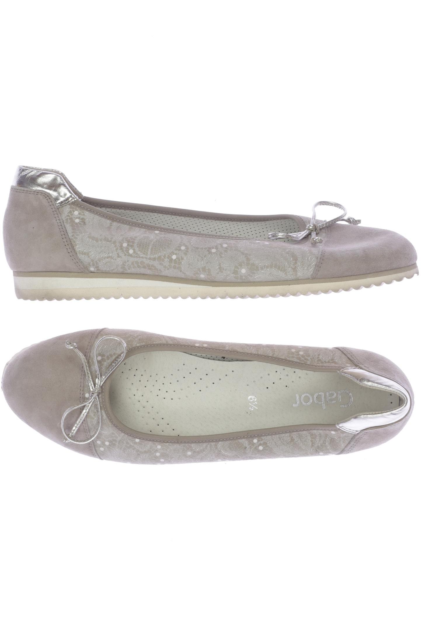 

Gabor Damen Ballerinas, beige, Gr. 6.5