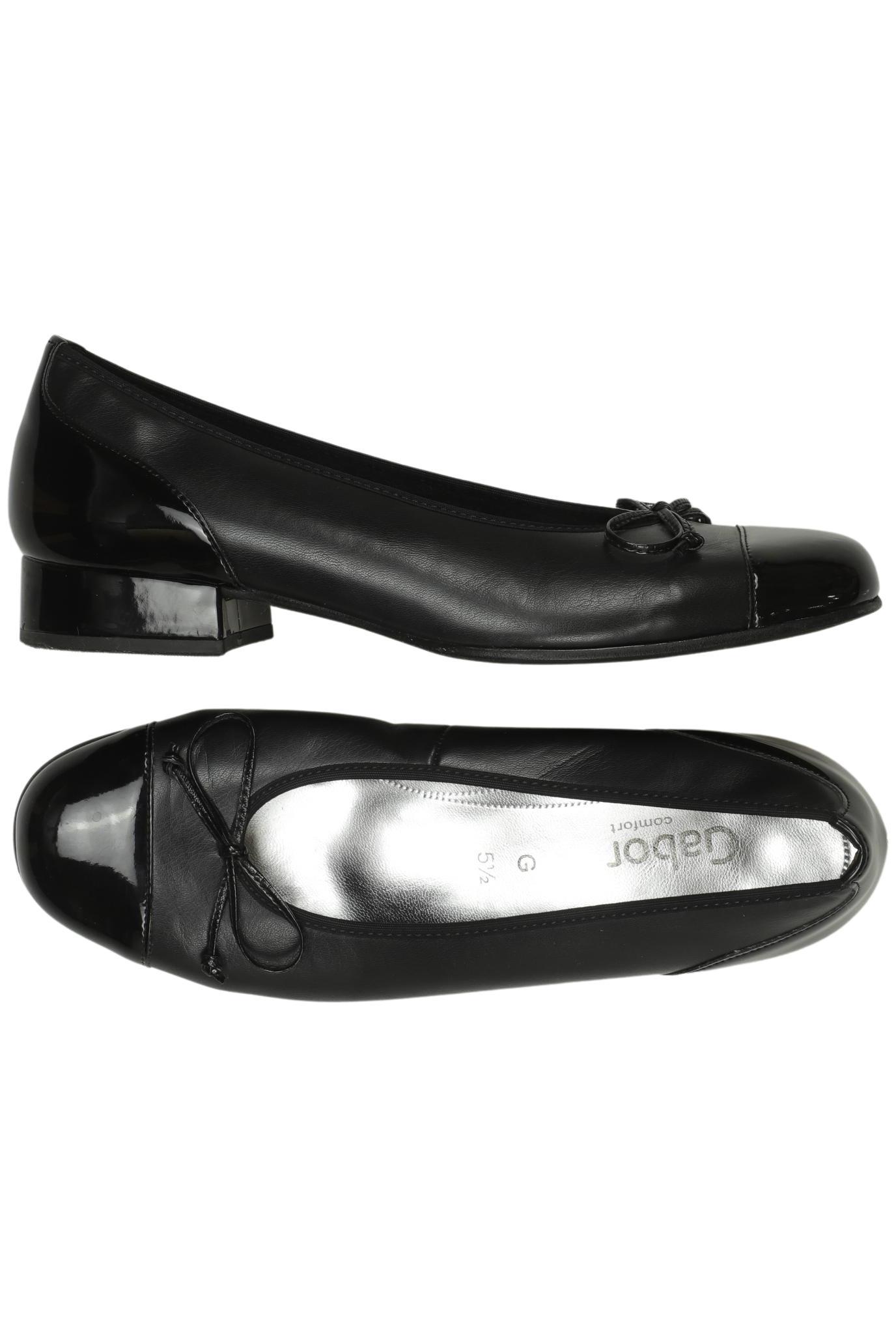 

Gabor Damen Ballerinas, schwarz, Gr. 5.5