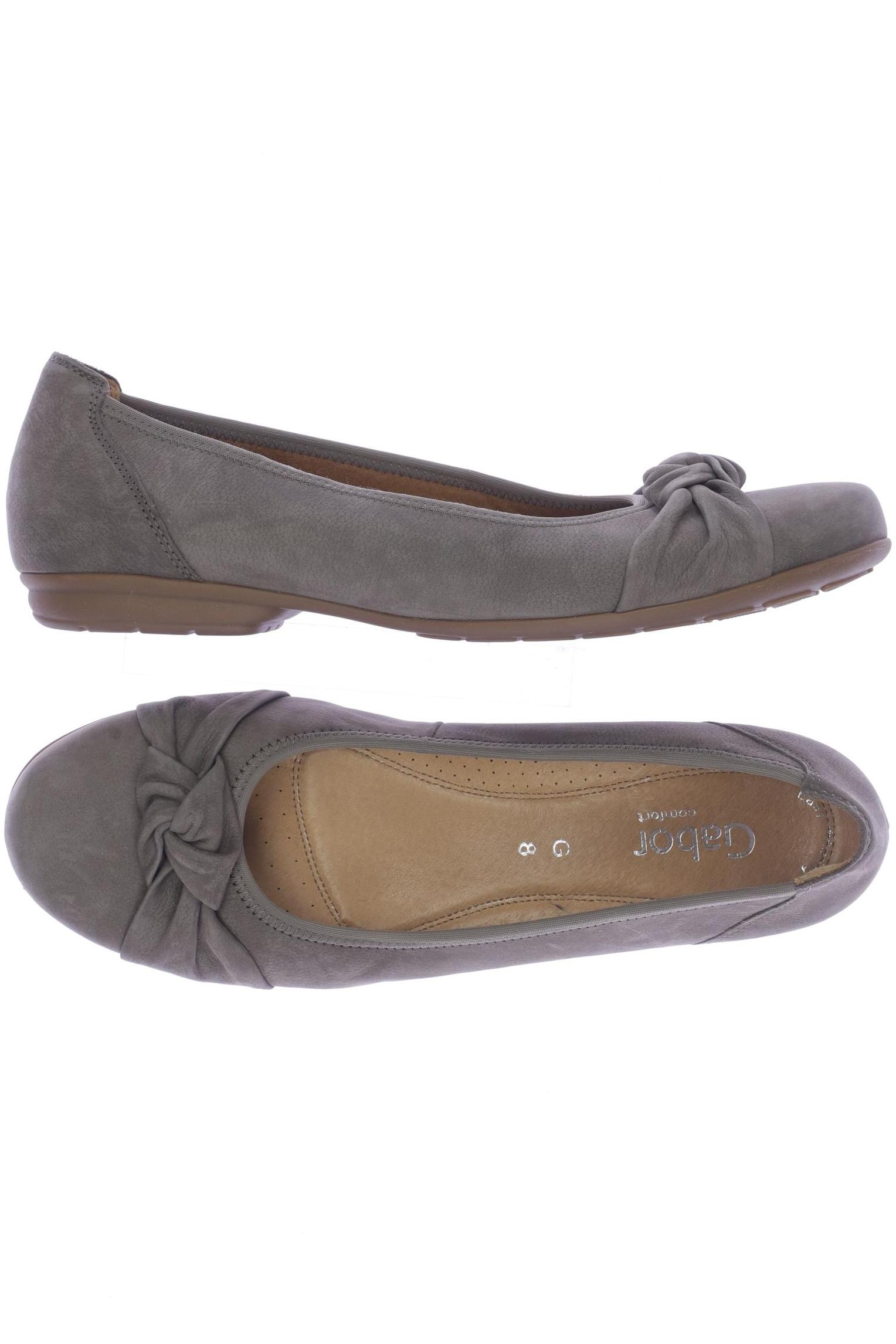 

Gabor Damen Ballerinas, grau, Gr. 8