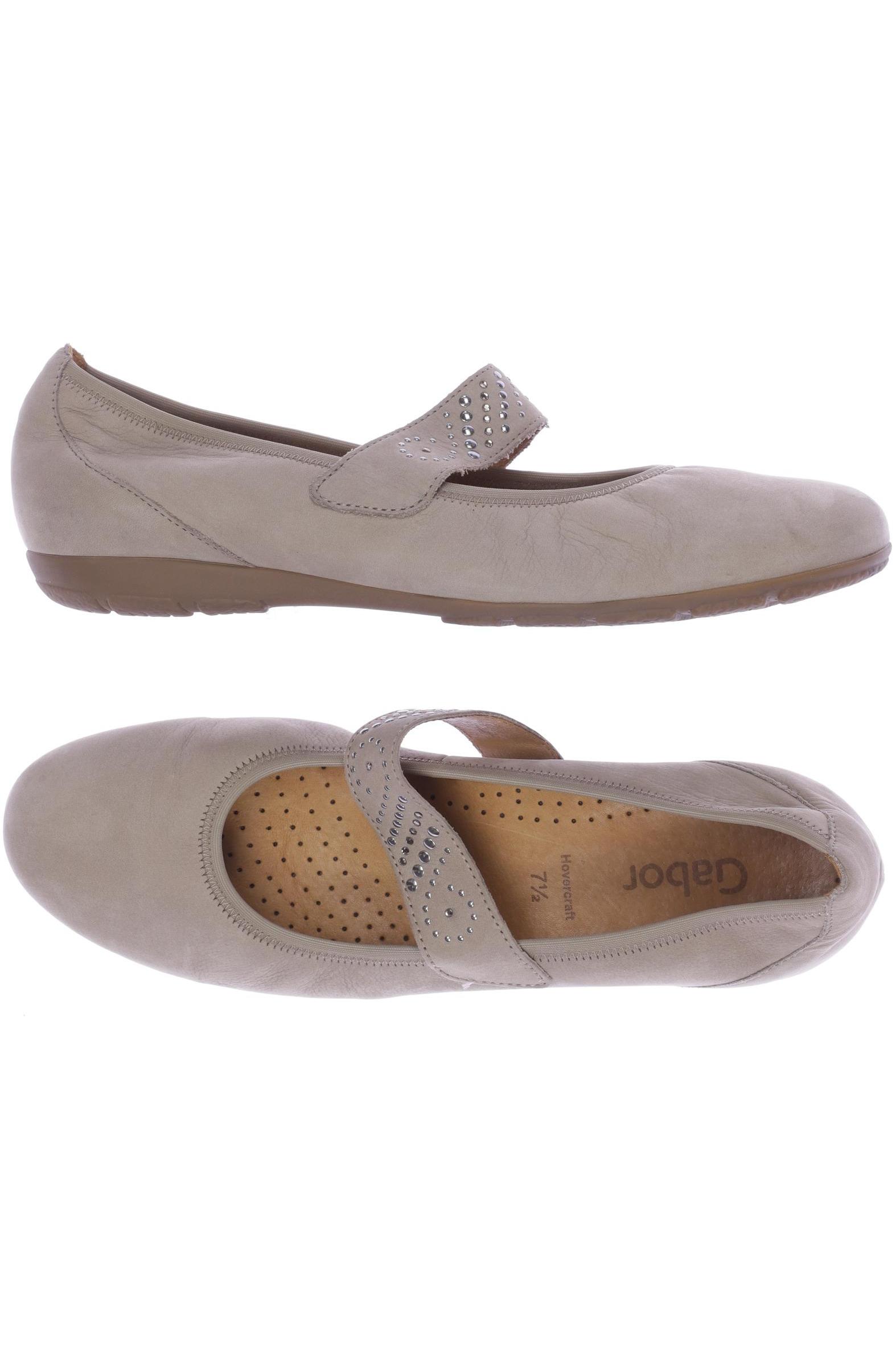 

Gabor Damen Ballerinas, beige, Gr. 7.5