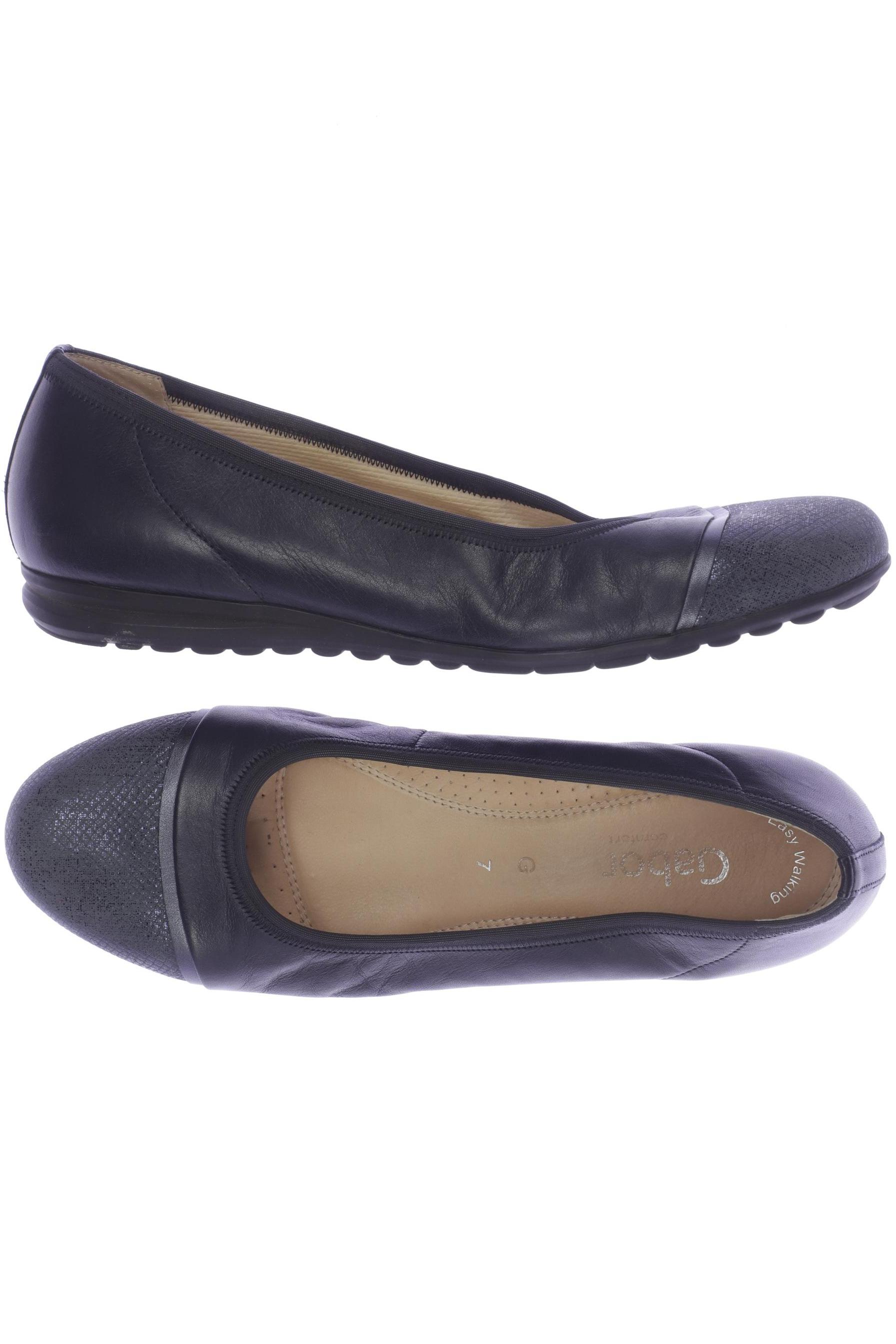 

Gabor Damen Ballerinas, marineblau, Gr. 7