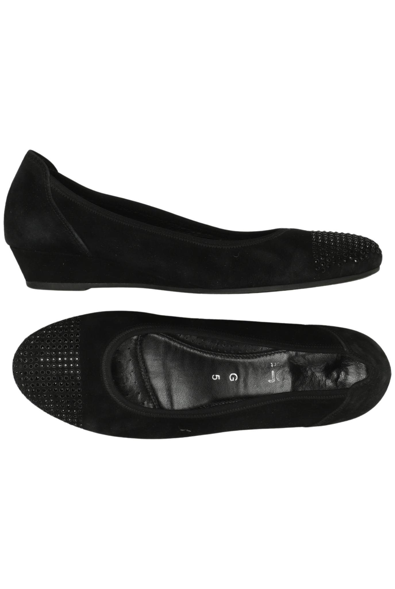 

Gabor Damen Ballerinas, schwarz, Gr. 5