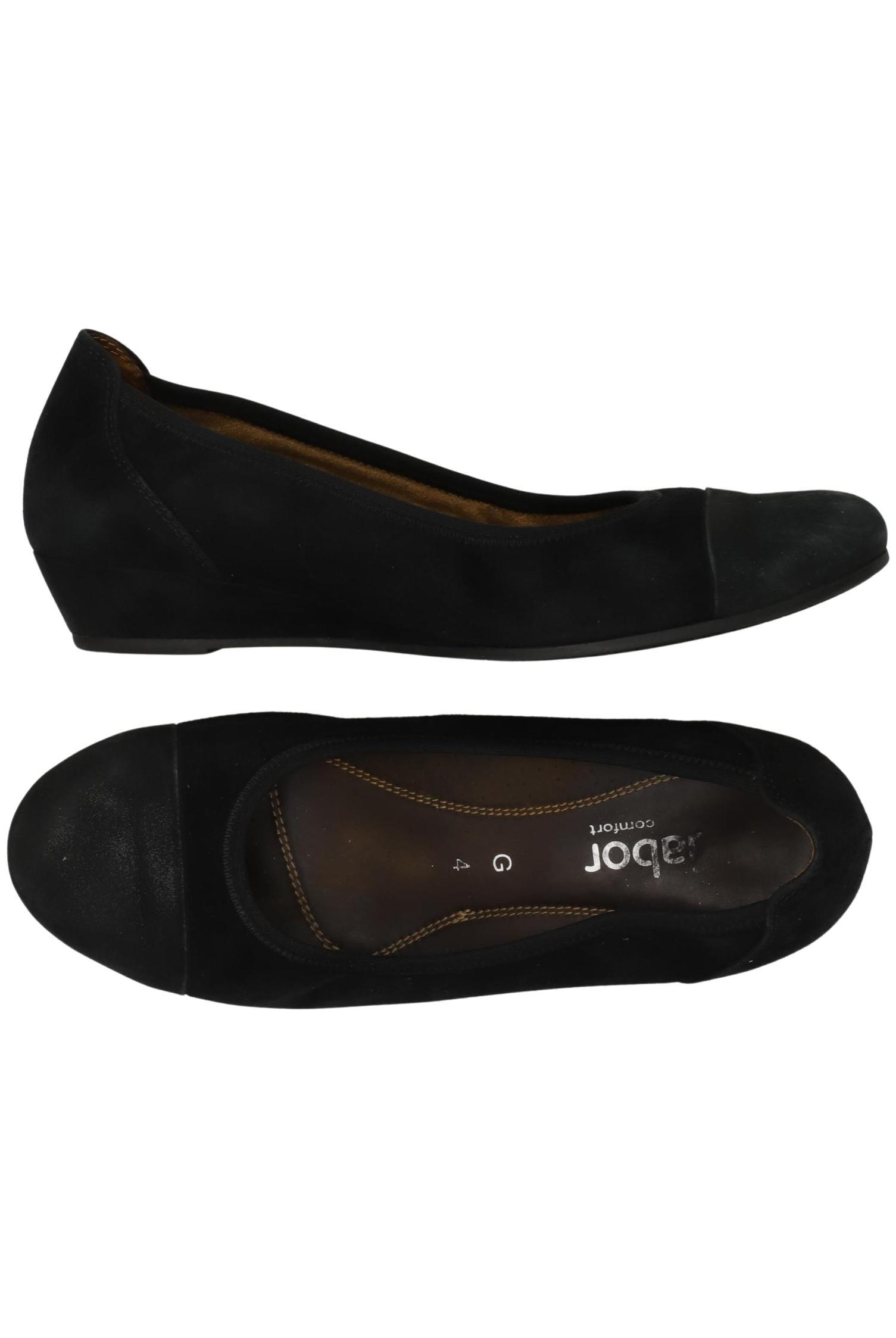 

Gabor Damen Ballerinas, schwarz, Gr. 4