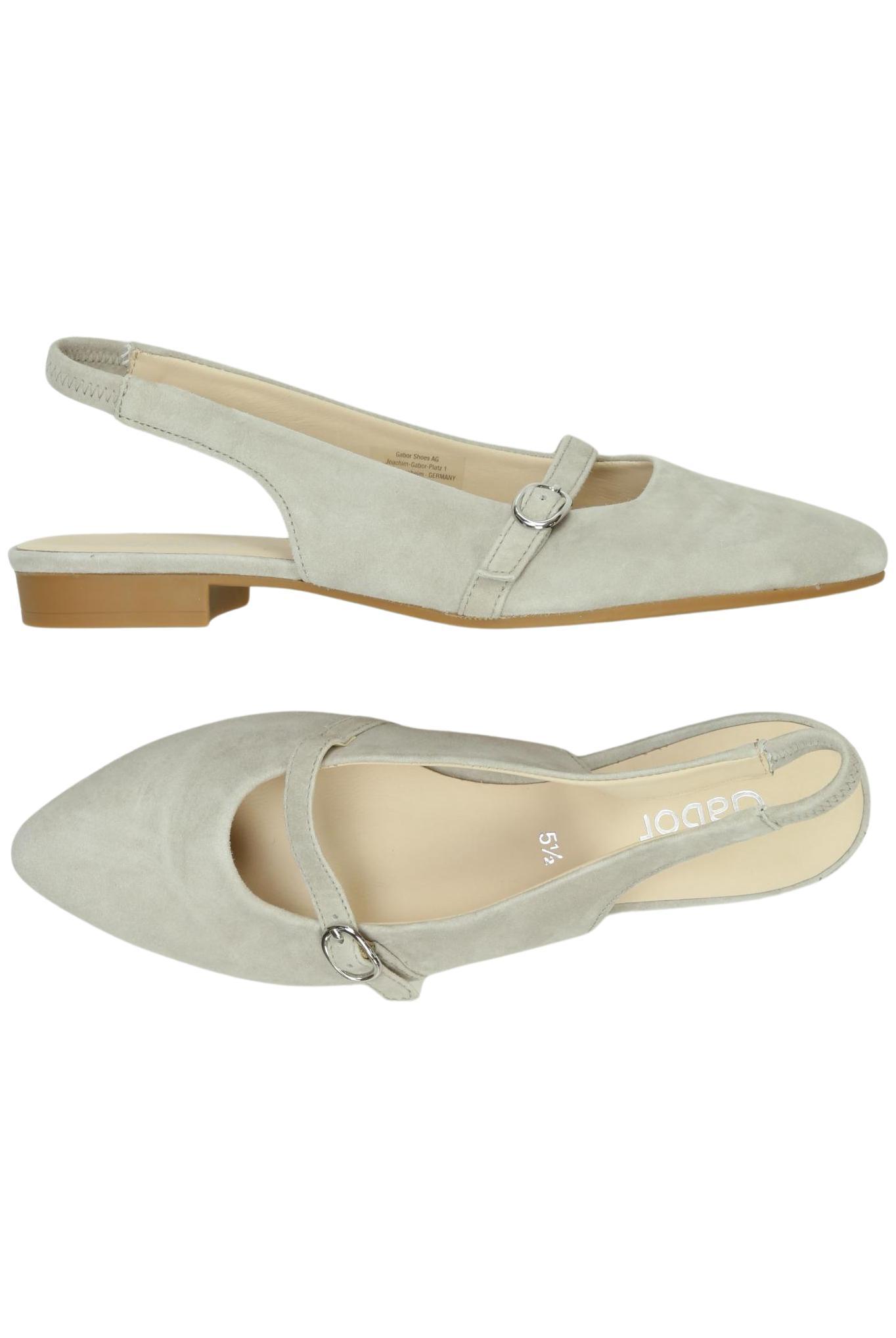 

Gabor Damen Ballerinas, grau, Gr. 5.5