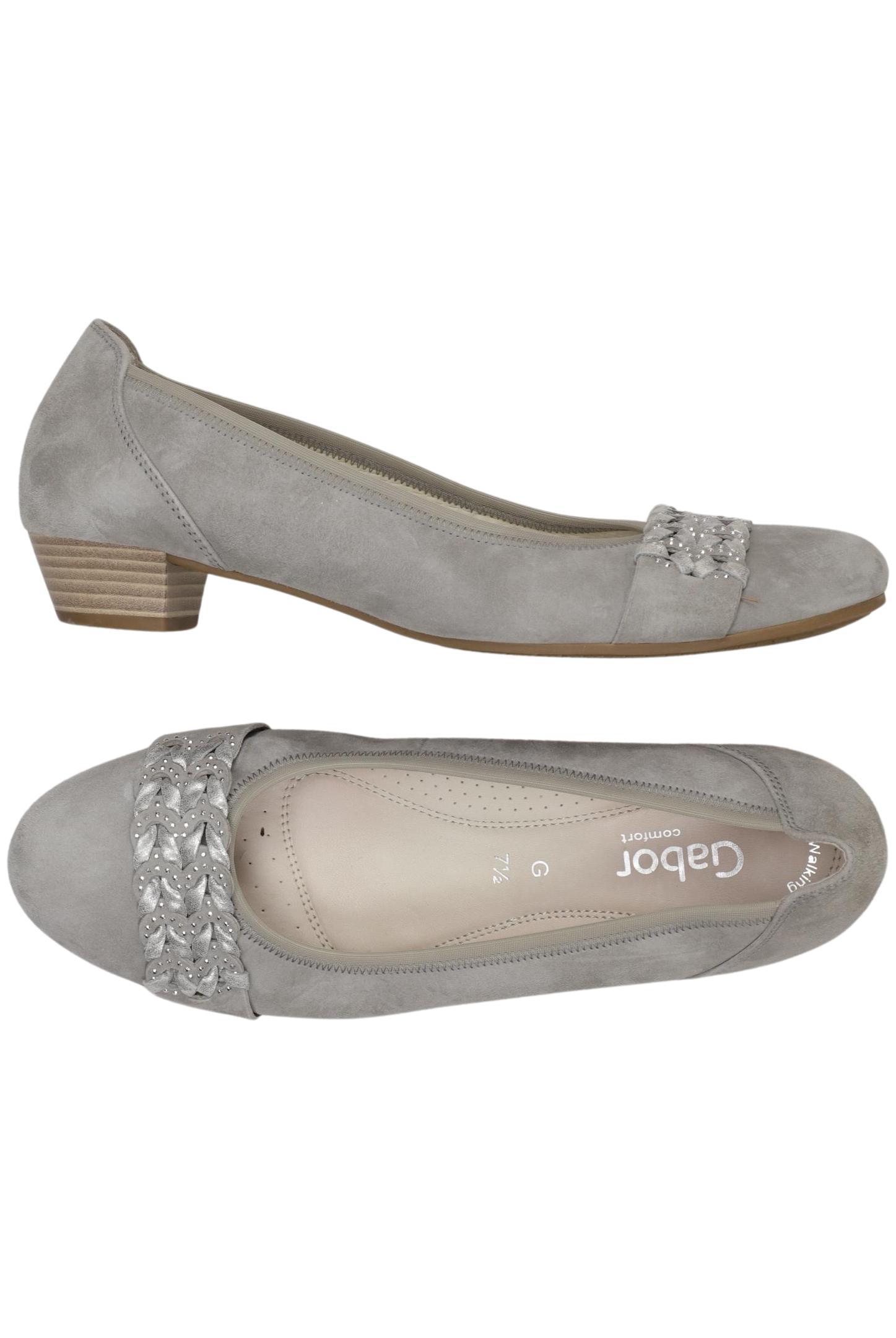 

Gabor Damen Ballerinas, grau, Gr. 7.5