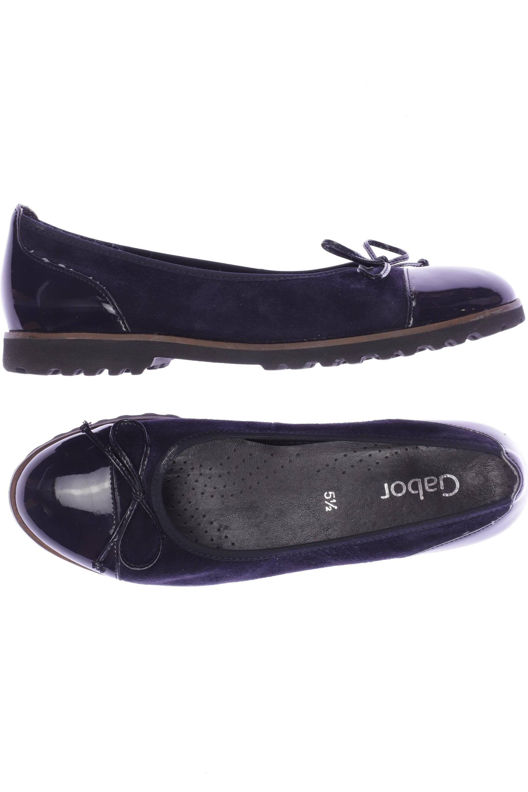

Gabor Damen Ballerinas, marineblau, Gr. 5.5