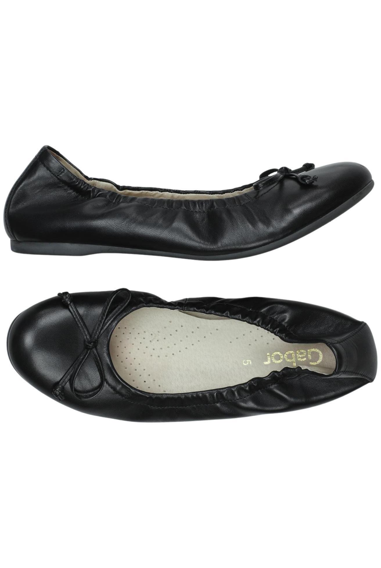 

Gabor Damen Ballerinas, schwarz, Gr. 5