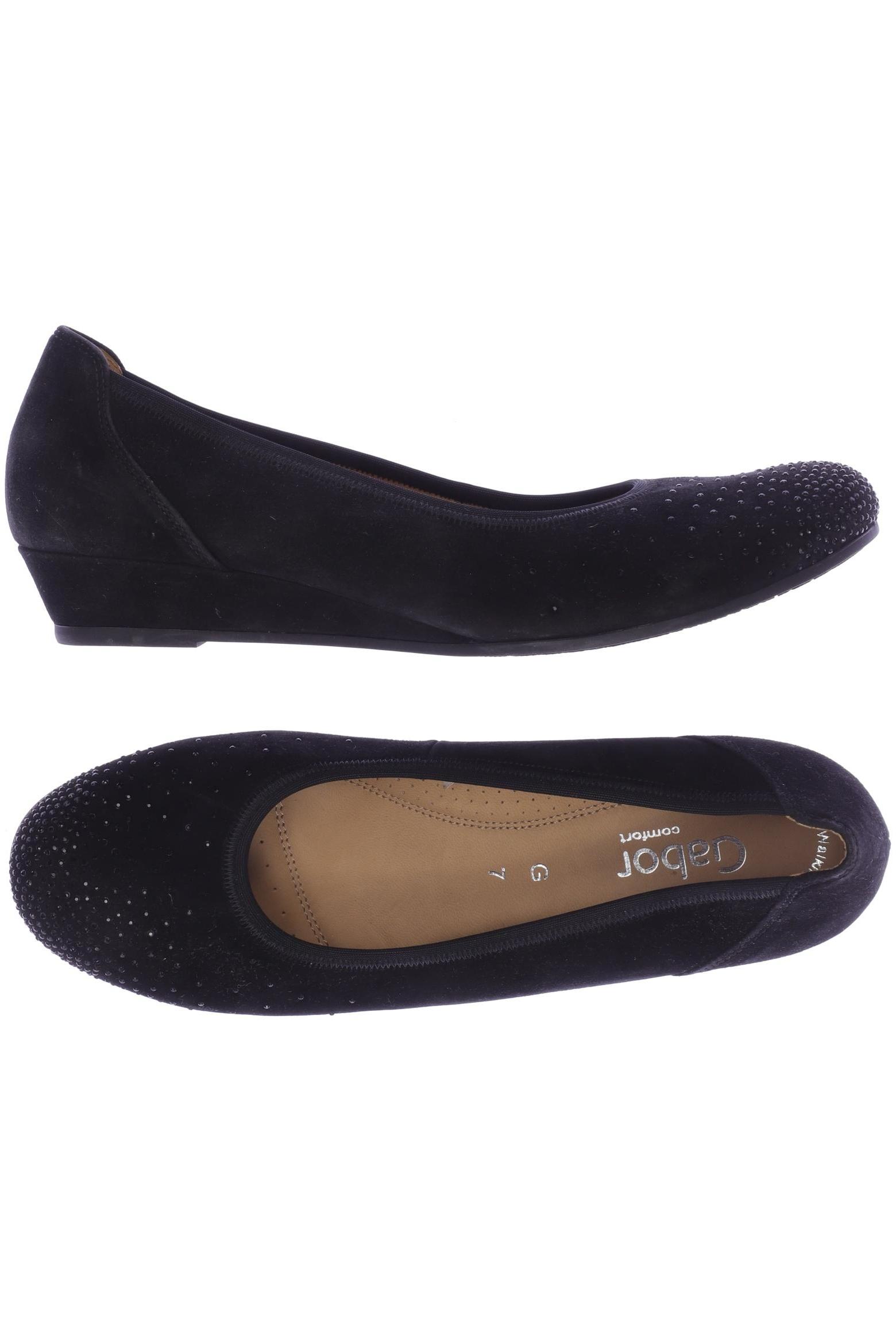 

Gabor Damen Ballerinas, schwarz, Gr. 7