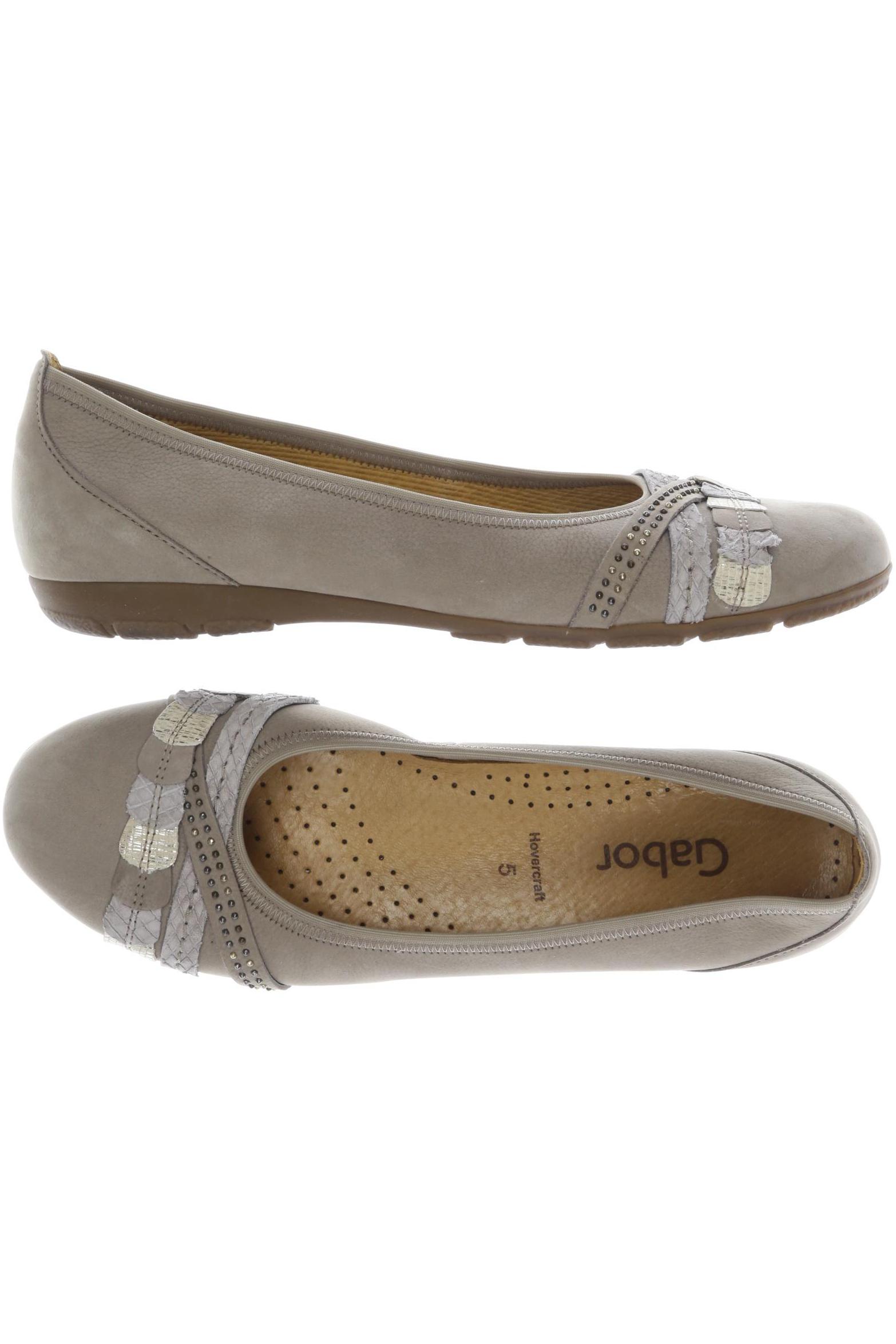 

Gabor Damen Ballerinas, beige, Gr. 5