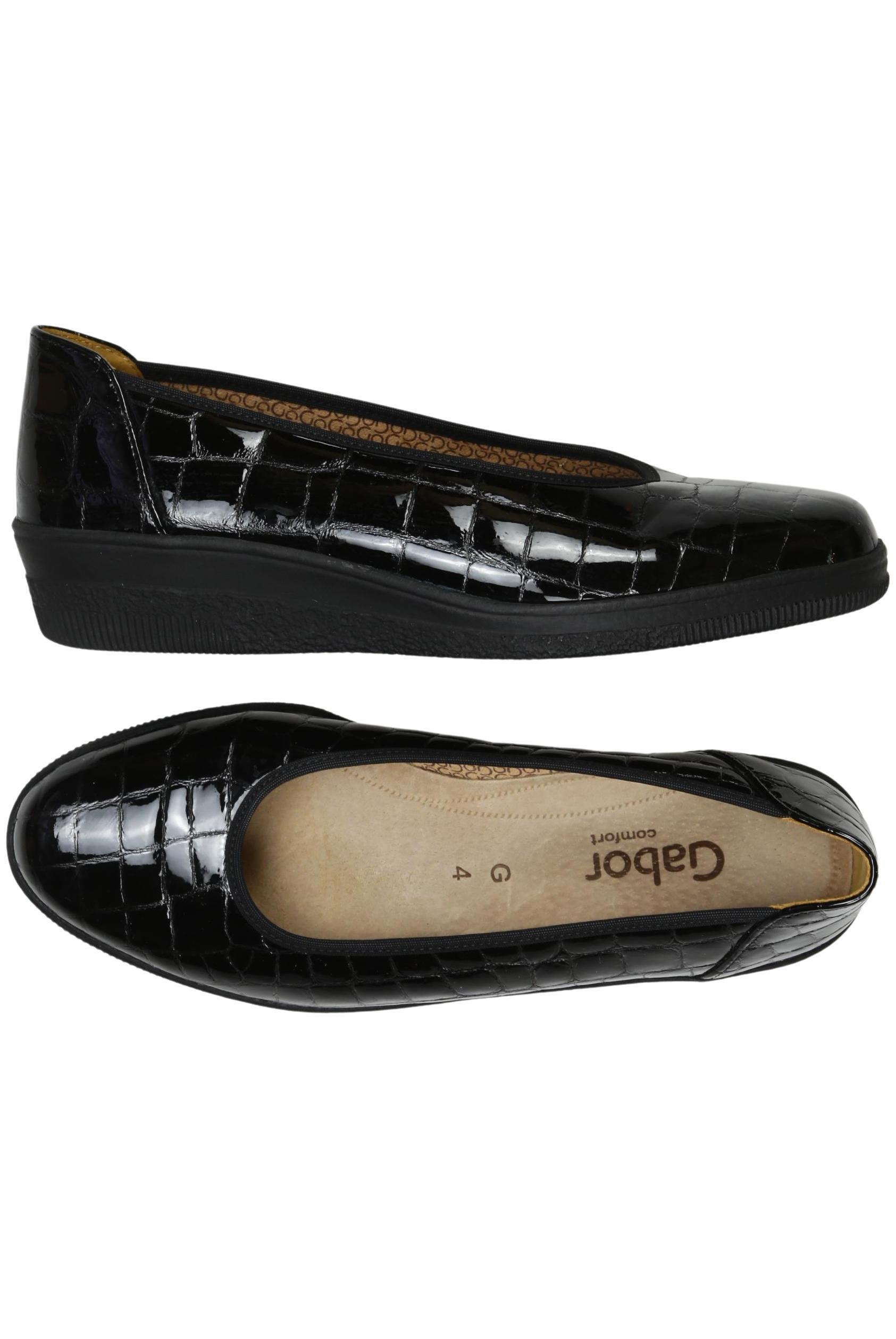 

Gabor Damen Ballerinas, schwarz, Gr. 4