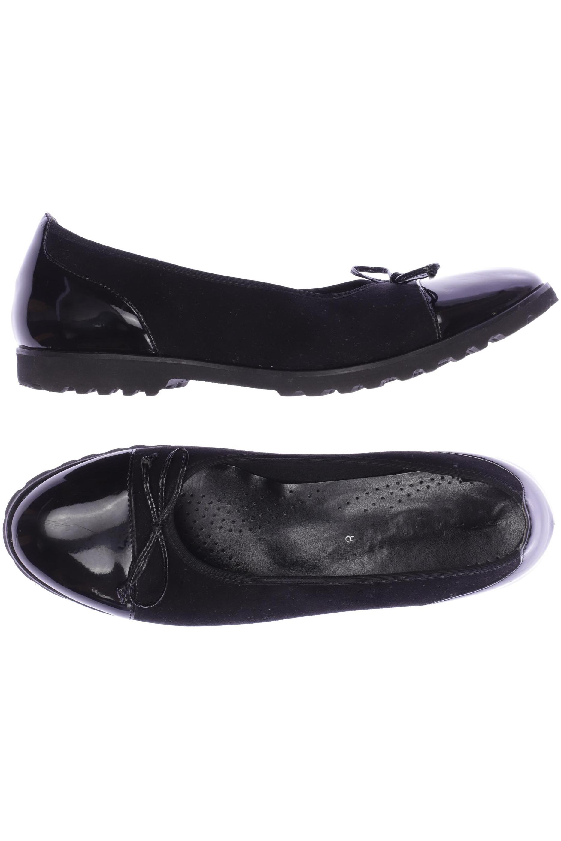 

Gabor Damen Ballerinas, schwarz, Gr. 8