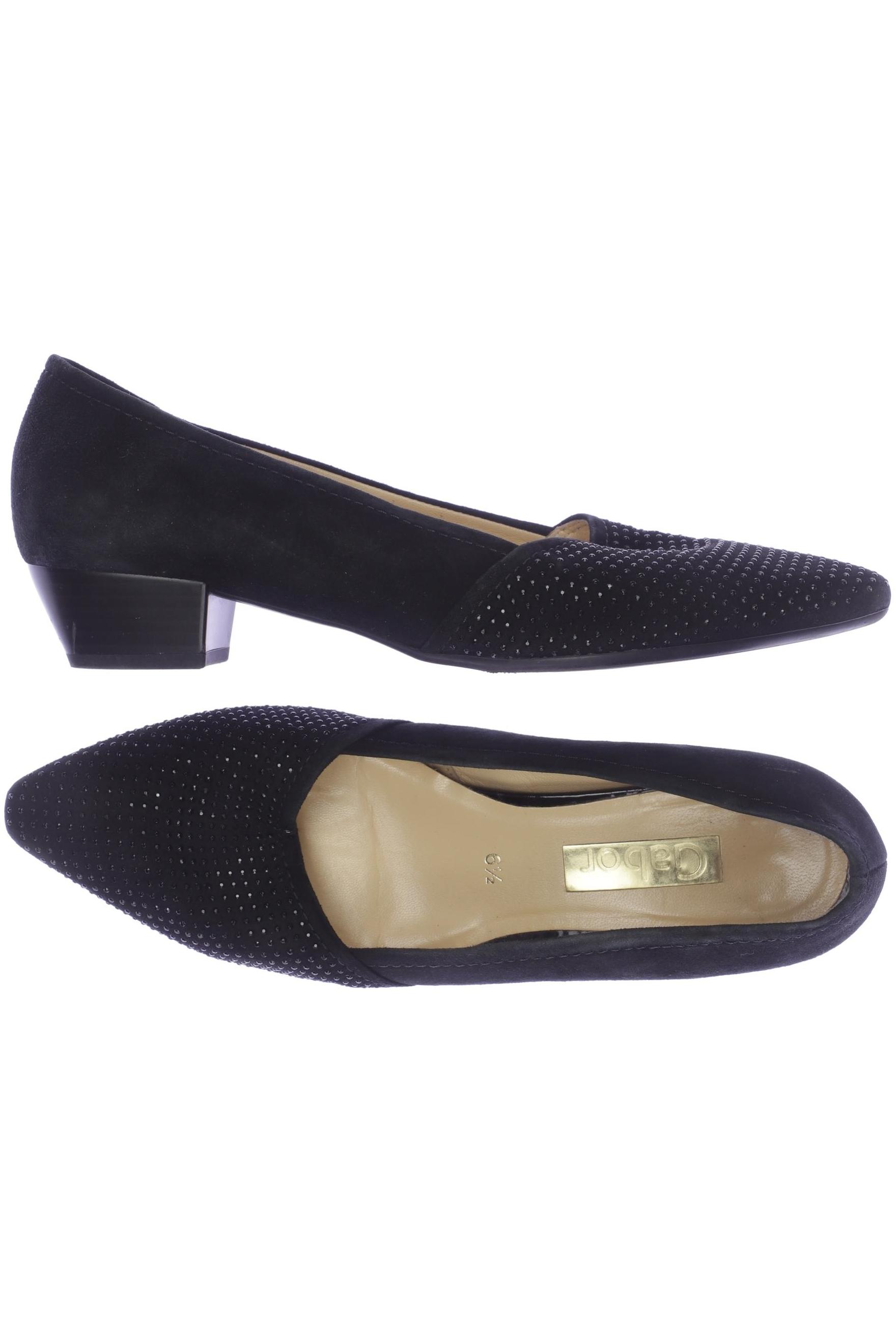 

Gabor Damen Ballerinas, schwarz, Gr. 6.5