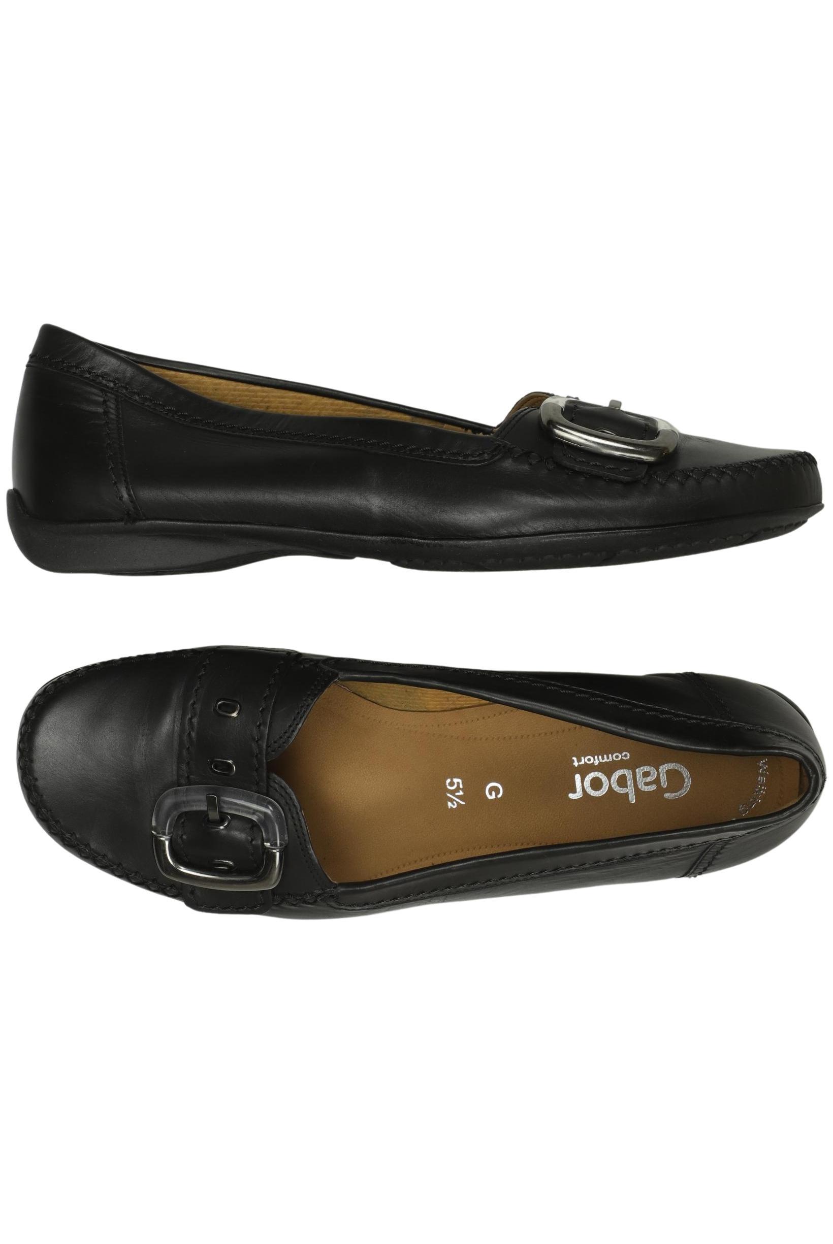 

Gabor Damen Ballerinas, schwarz, Gr. 5.5