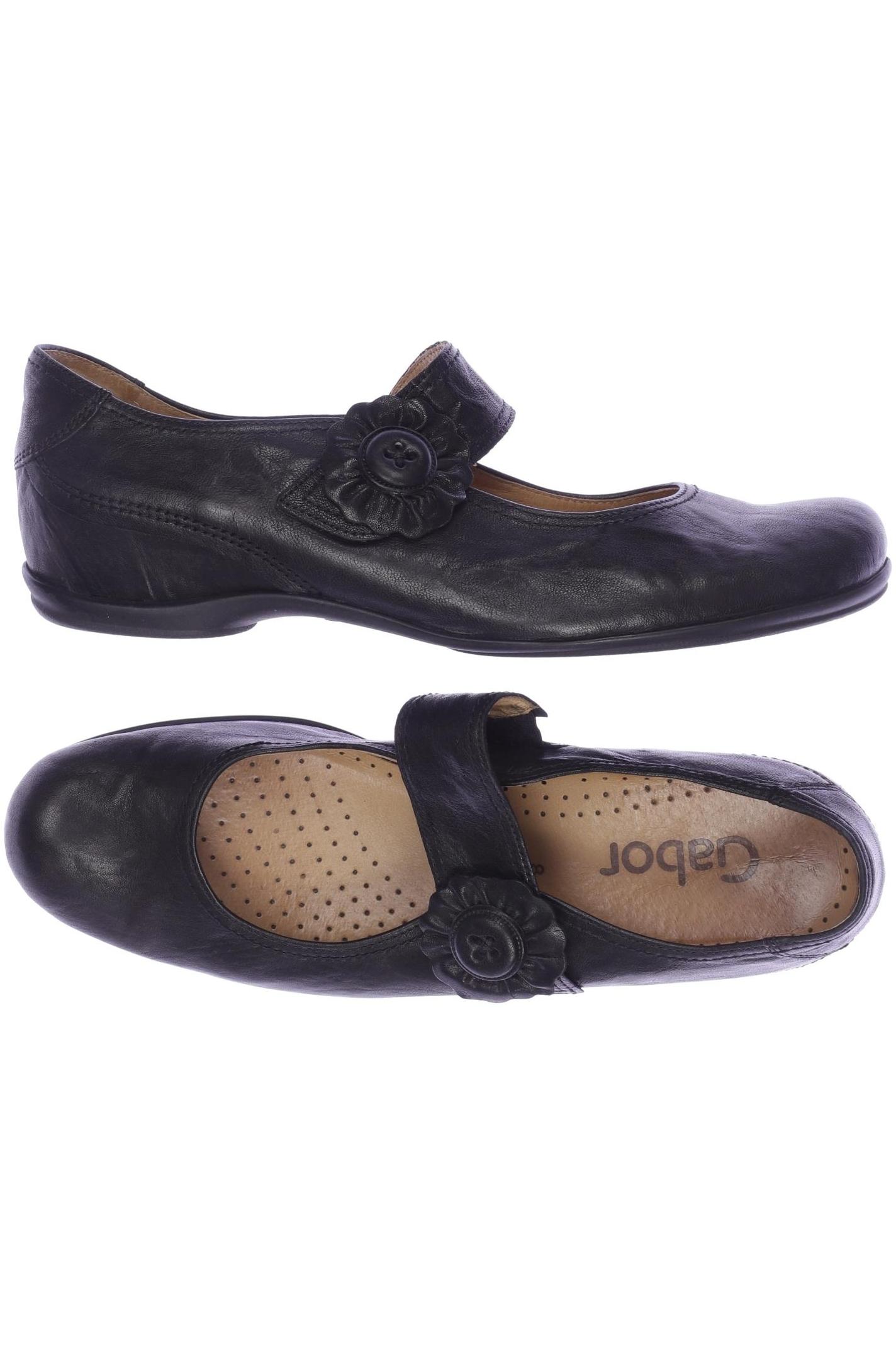 

Gabor Damen Ballerinas, schwarz, Gr. 8