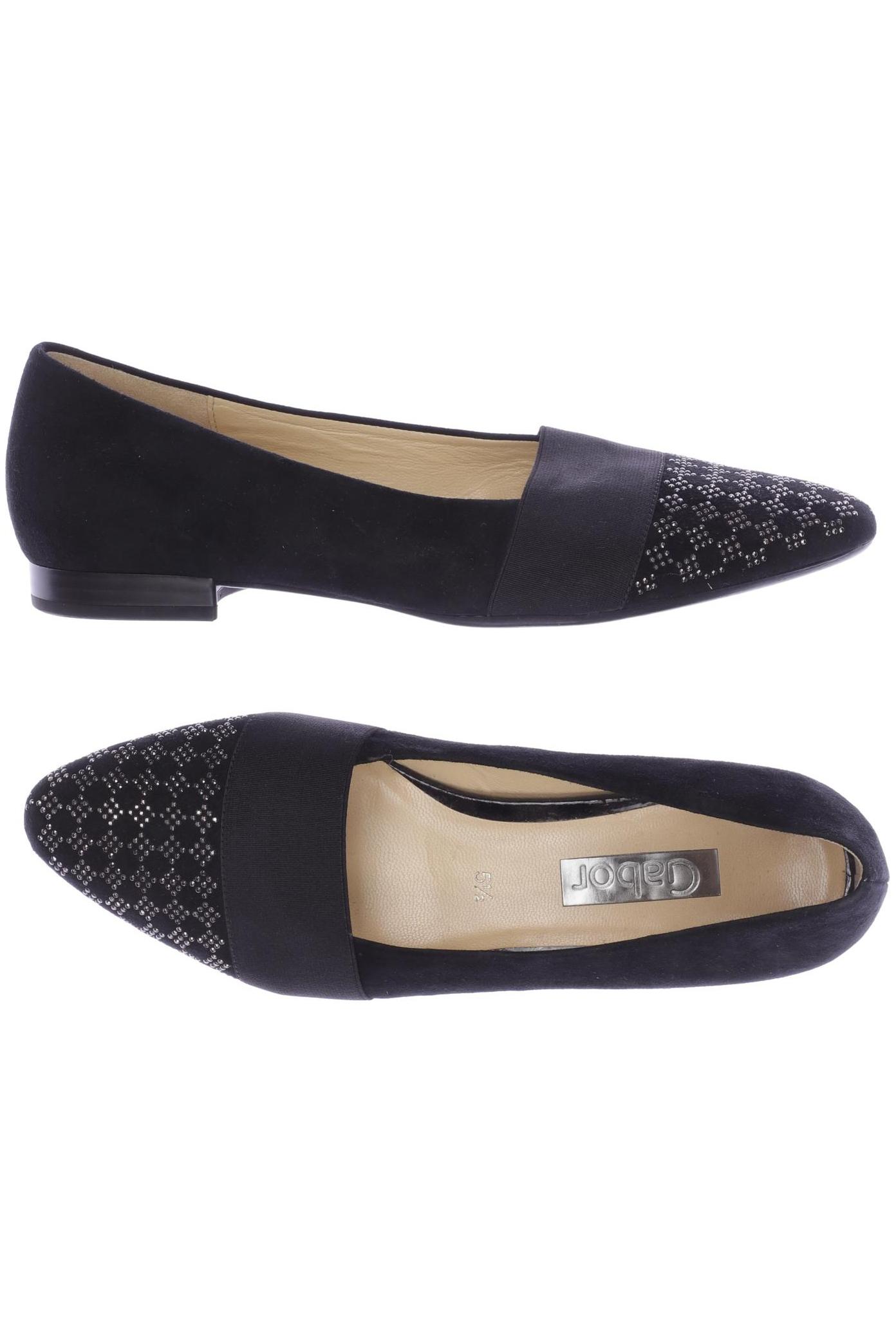 

Gabor Damen Ballerinas, schwarz